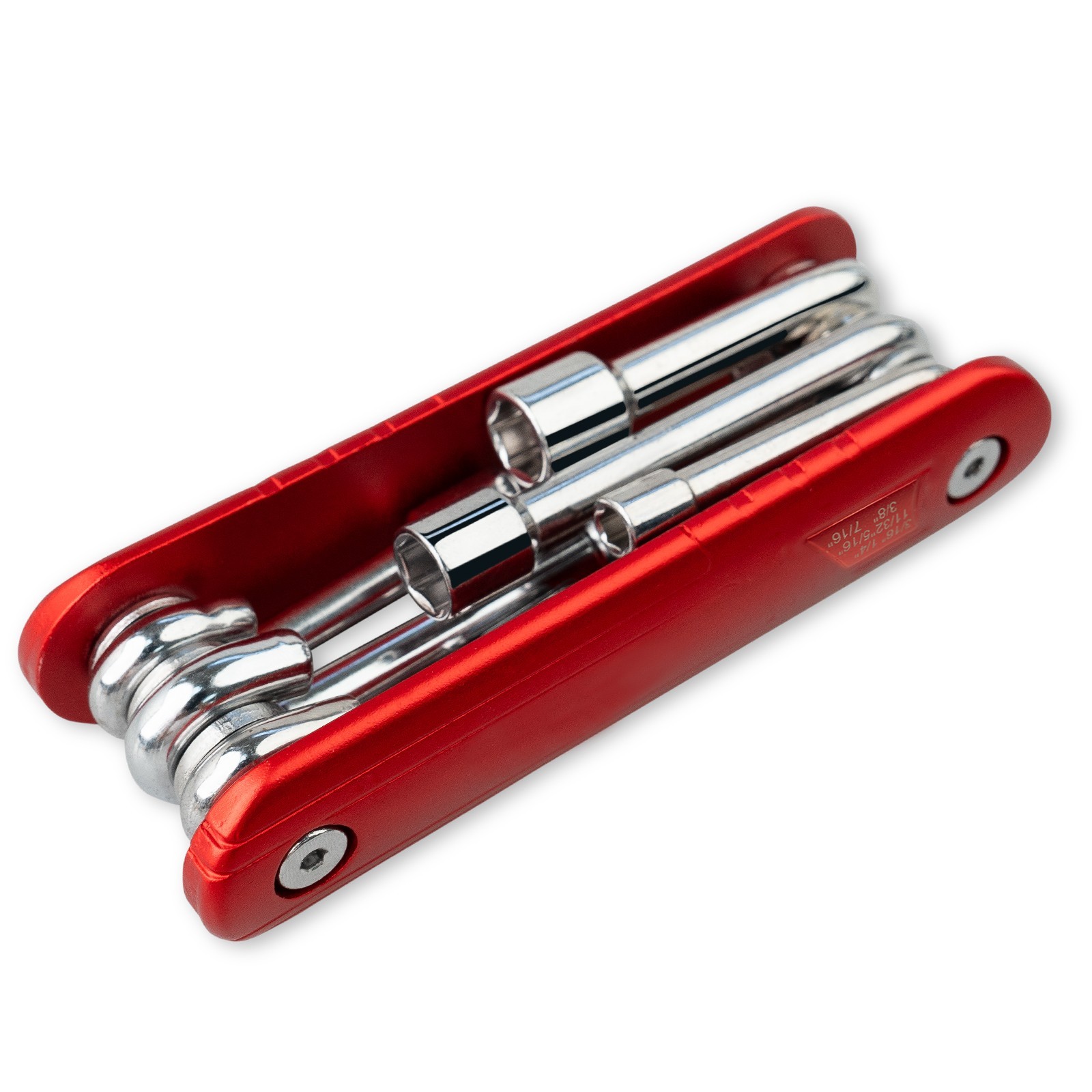 6 in 1 Folding Nut Driver Set Imperial Hex Nut Driver Set Folding Socket Wrench