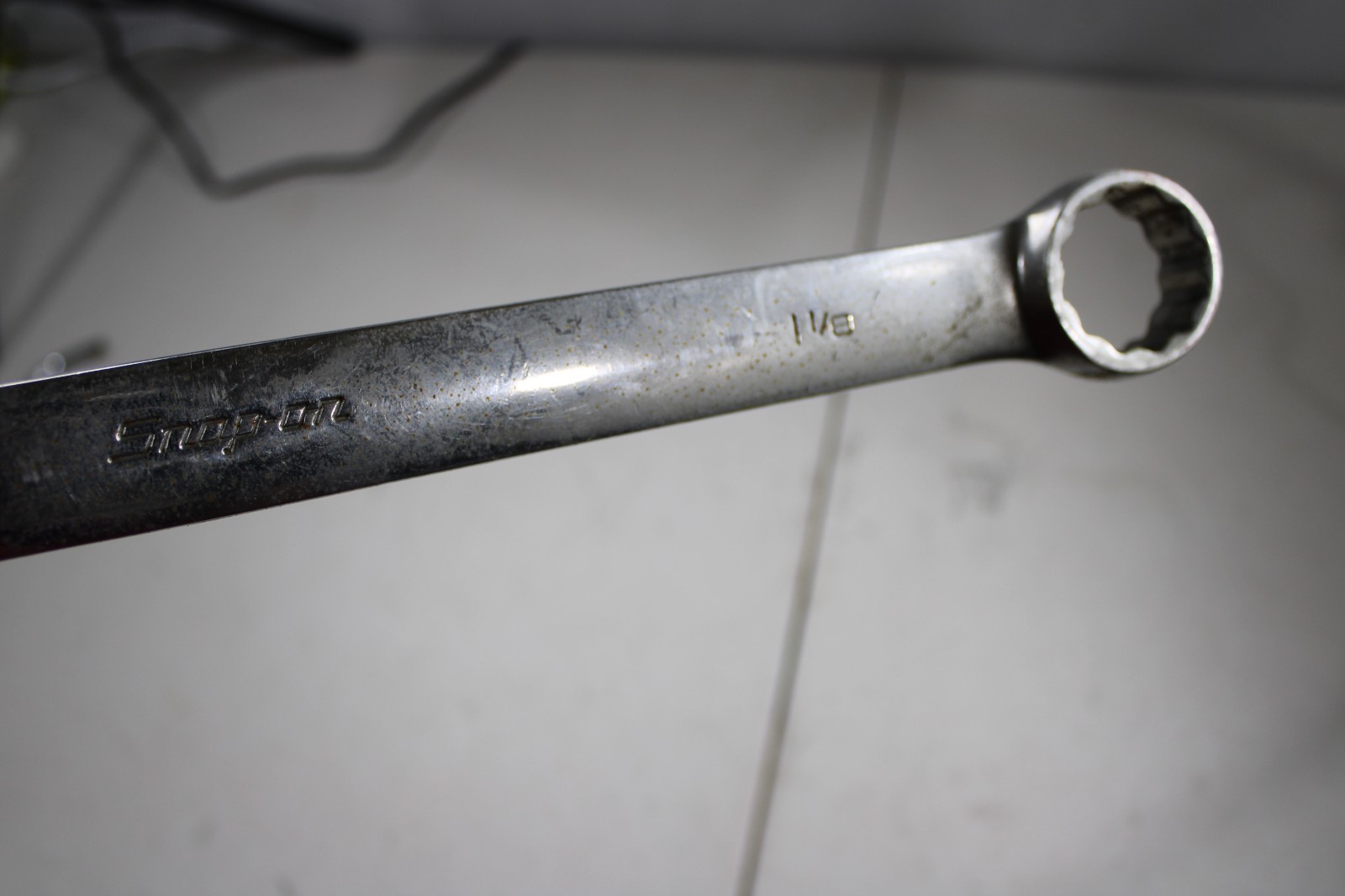 Snap On Tools OEX30B 15/16” SAE 12pt SAE Chrome Combination Wrench USA