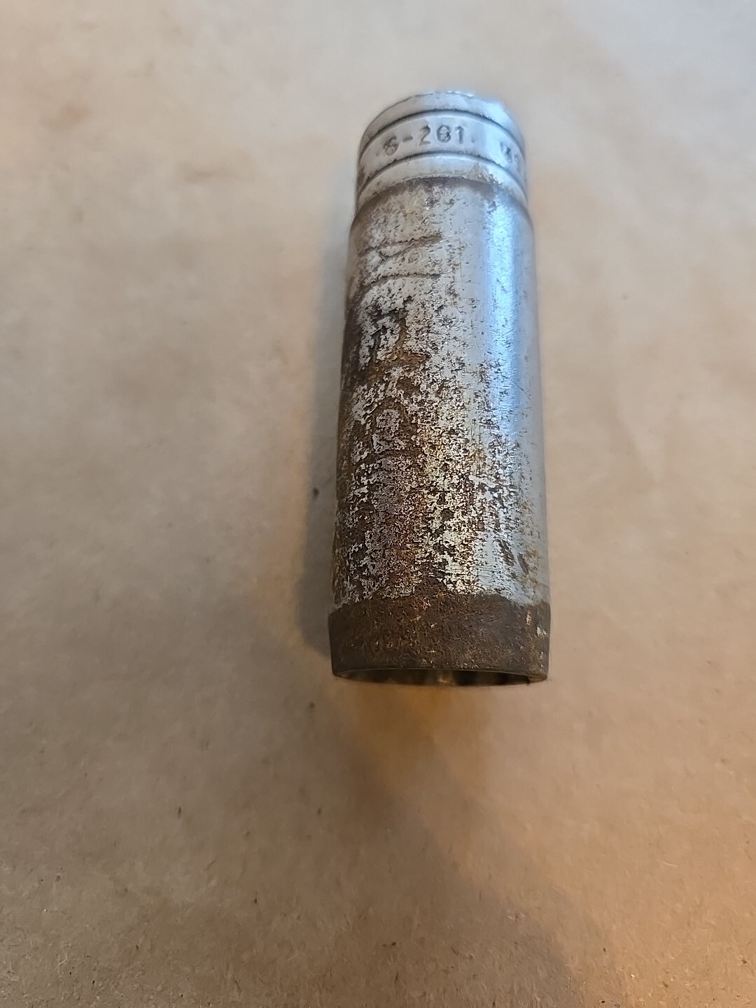 Snap On 1/2″ Drive 13/16″ 12PT Deep Socket Worn Modified S-261