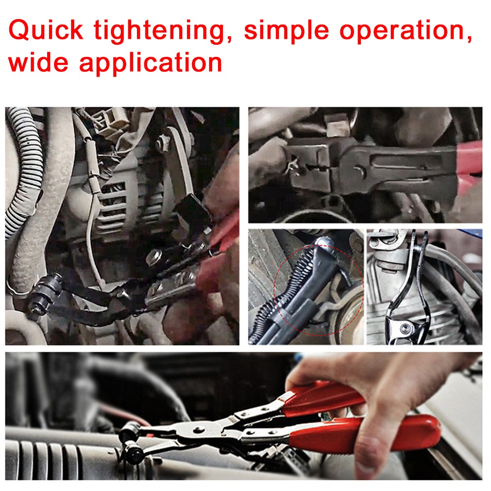 Hose Clamp Plier Clic&Clic-R Type Practical Collar Pliers CV Boot Clamp Tool US
