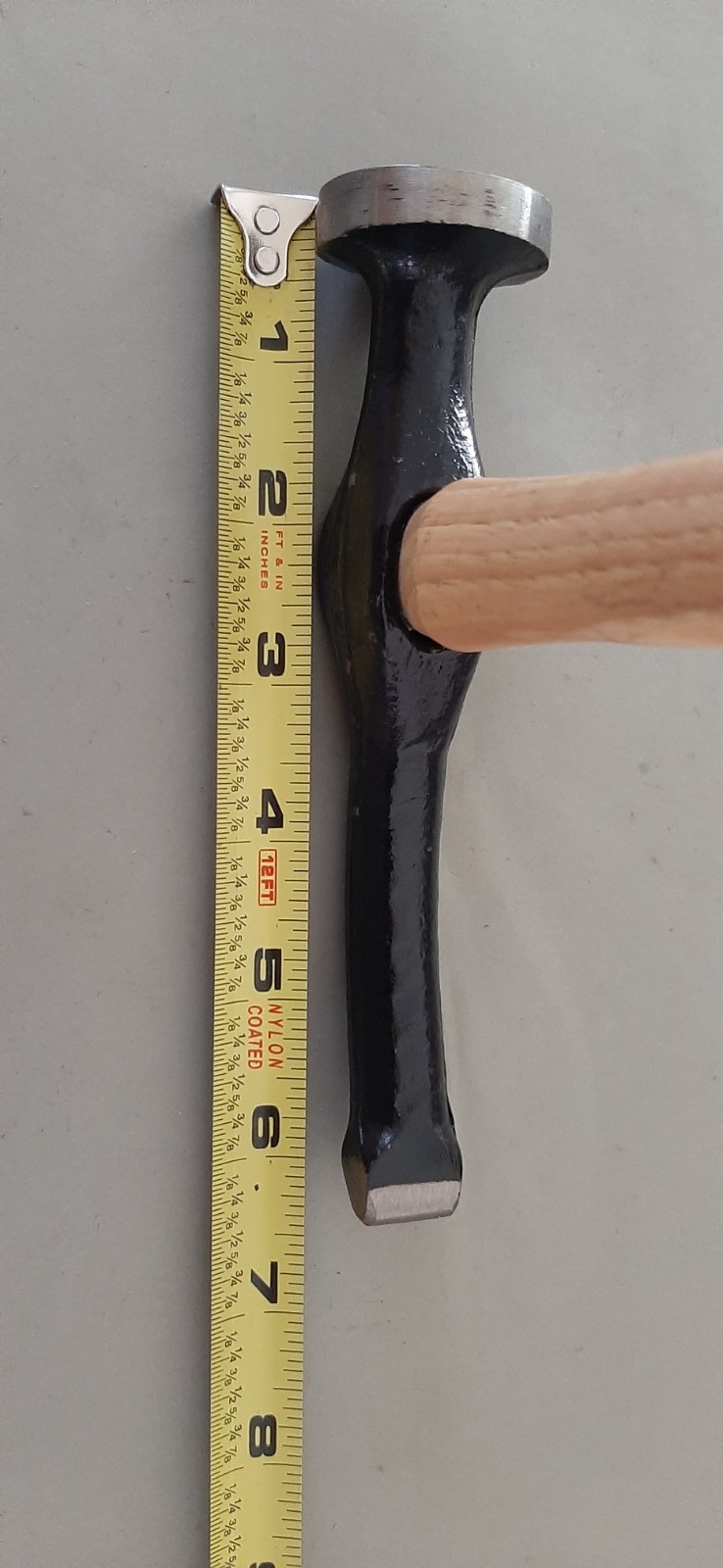 NOS NEW Vintage Stream Line USA No. 125 Roud Chisel Auto Body Hammer Tool