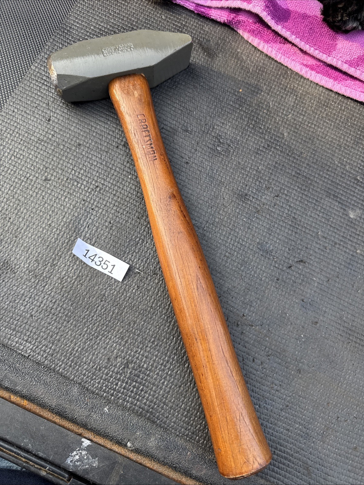 Sears Craftsman USA 40 OZ Cross Engineers Ball Peen Blacksmith Hammer 38262 15”