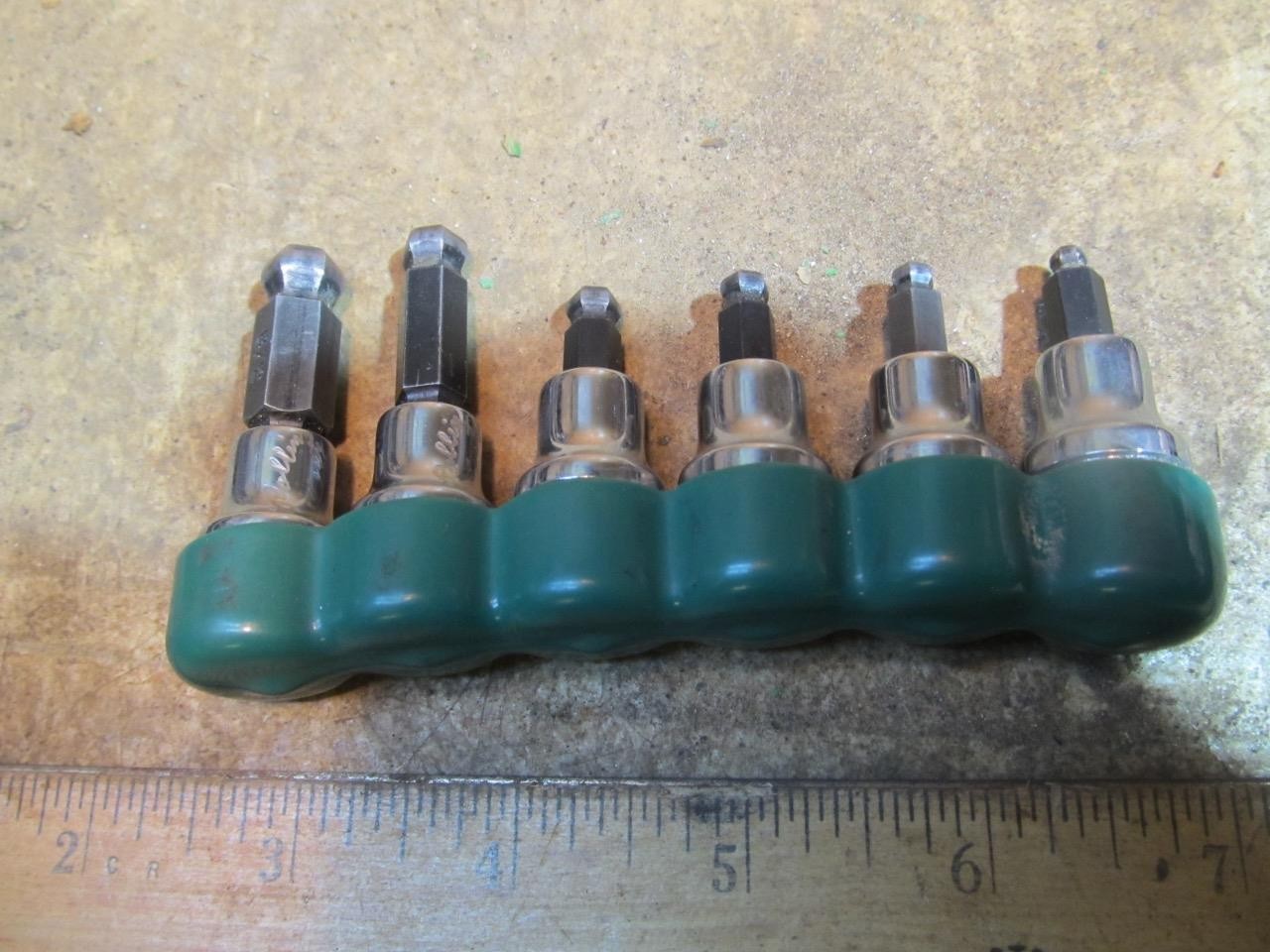 SK 3/8″ Drive Allen Ball End Socket Set 3/8 5/16 1/4 7/32 3/16 5/32