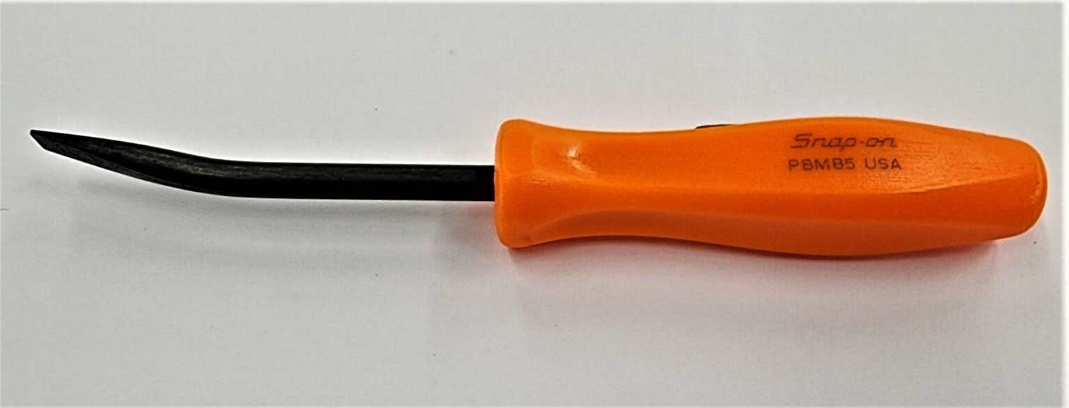 *NEW* Snap-On POCKET PRY BAR SET 3 pcs ORANGE HANDLES, PBMA5O, PBMB5O, PBMS5O