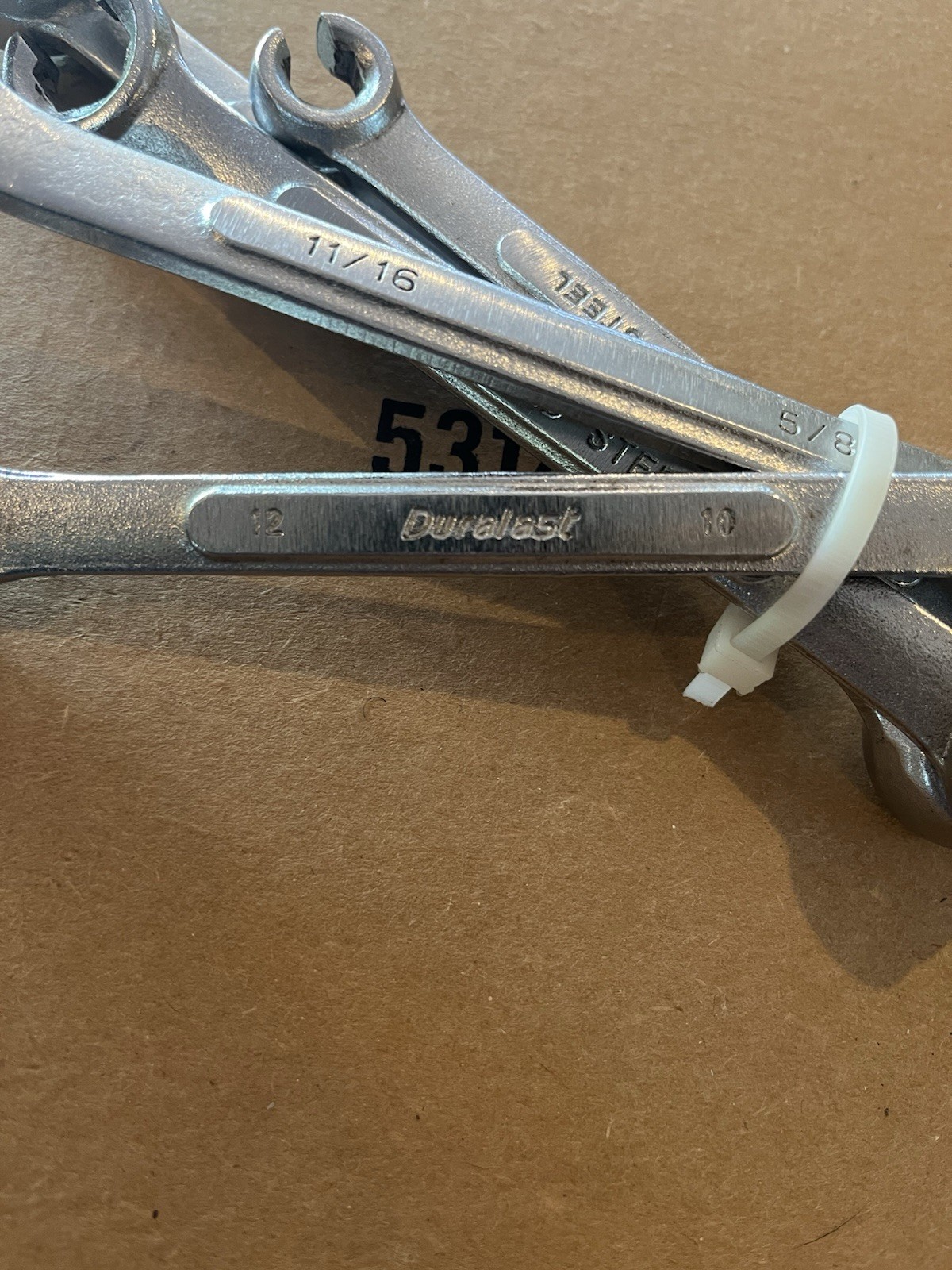 Craftsman Duralast 5 Piece Flare Nut Line Wrench Lot