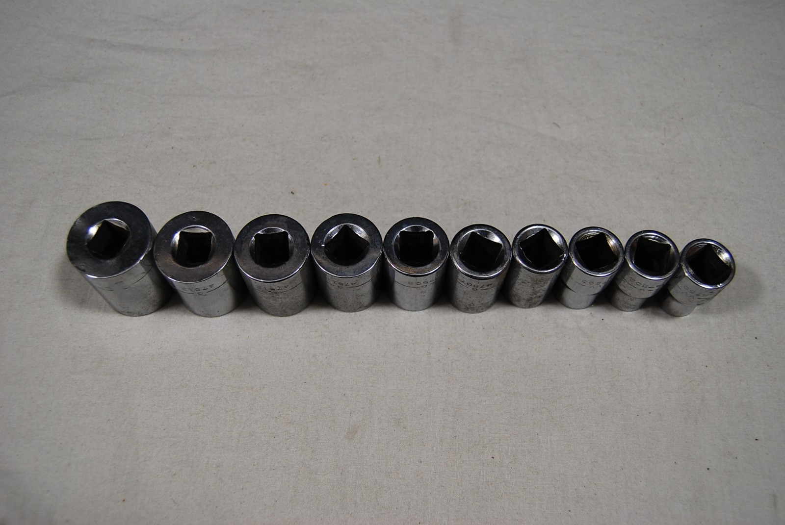 Craftsman 1/2″ Drive 12 Point SAE 10pc set of Sockets