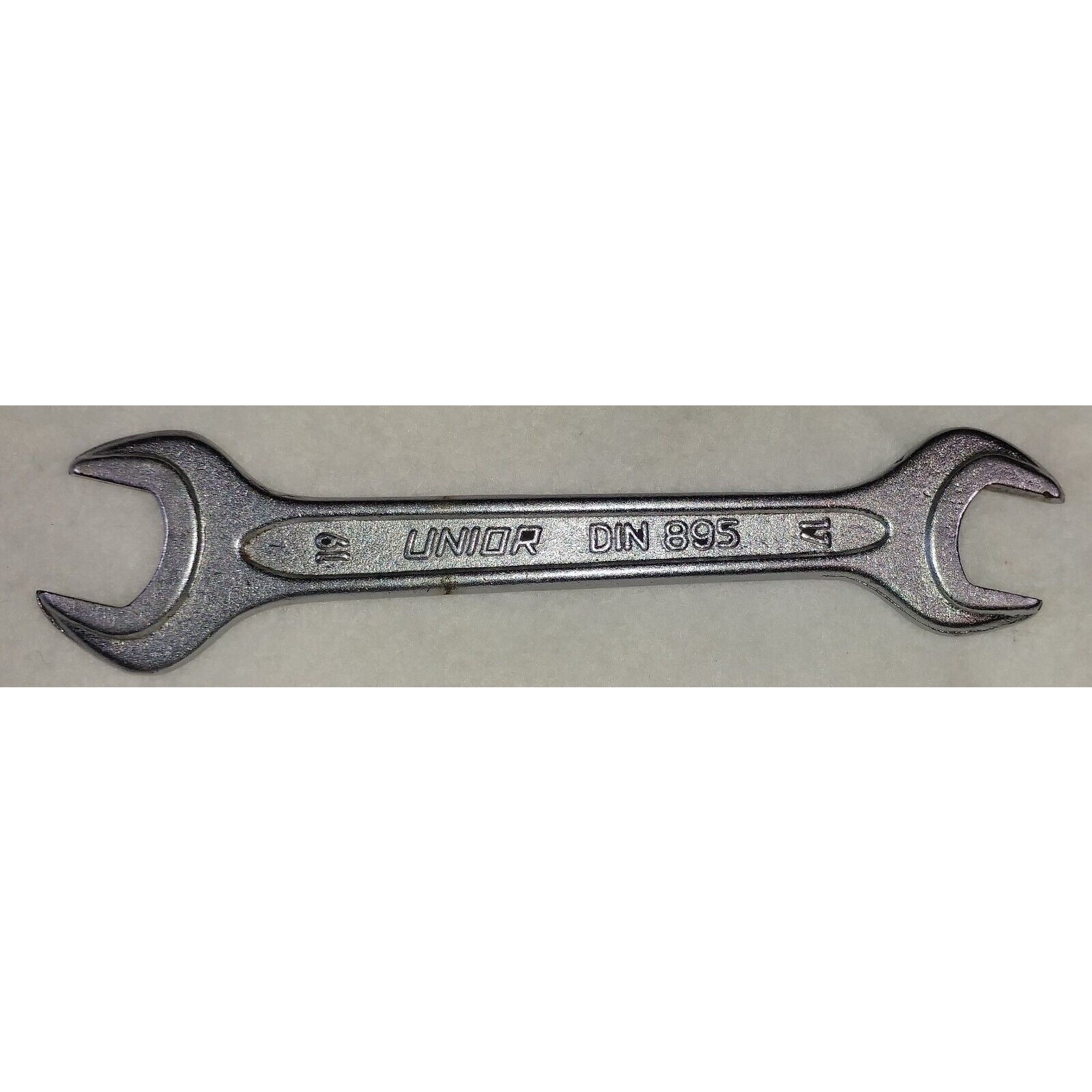 Vintage Mercedes-Benz Open End Wrench Unior 17mm and 19mm DIN895