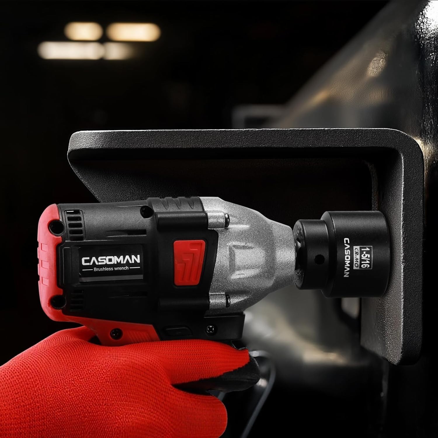Heavy-Duty 1/2″ Drive Impact Socket, 1-5/16″ – 6-Point CR-MO with Laser Markings