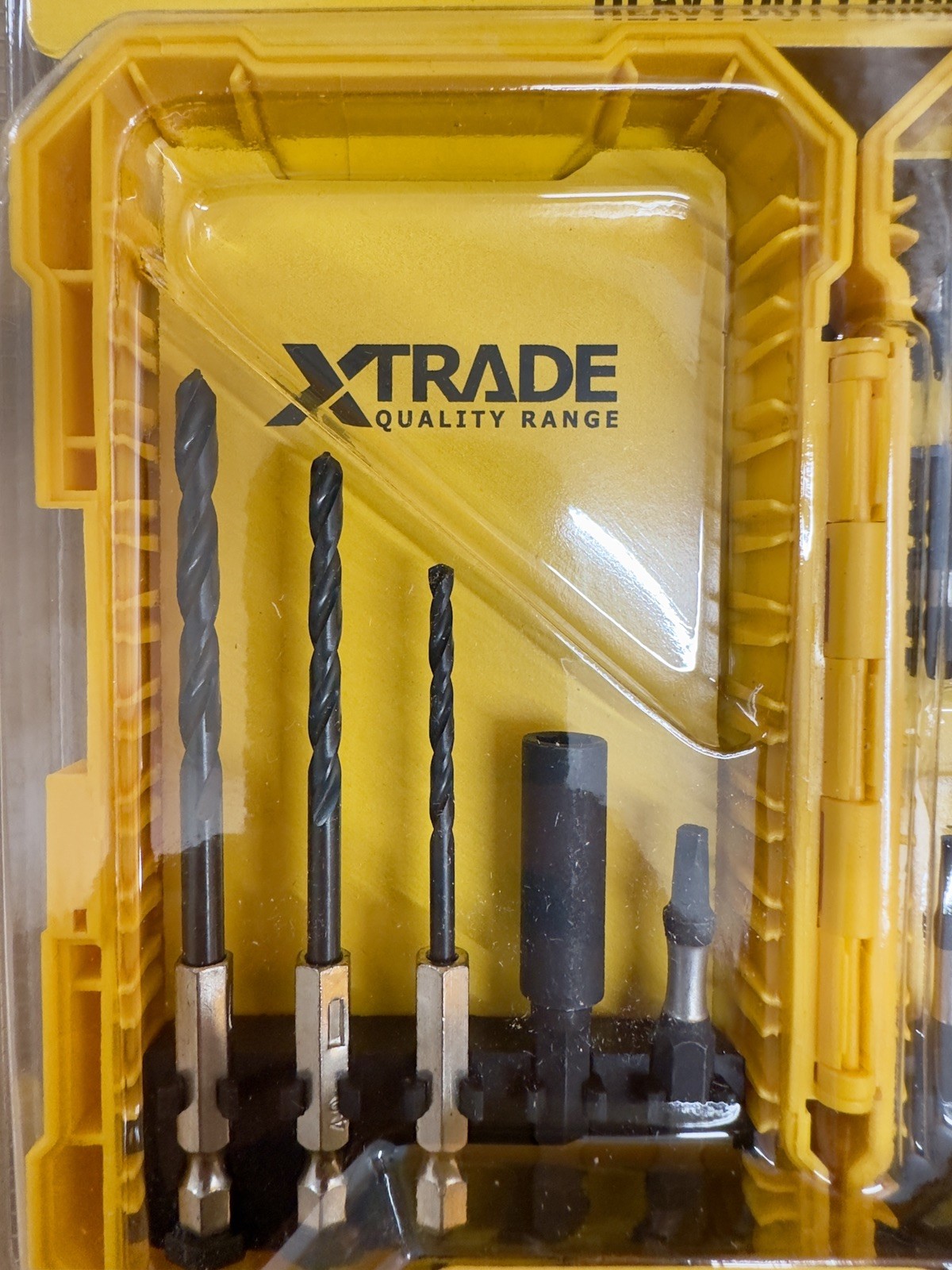 XTRADE 26-Piece Drill & Impact Drive Set – Heavy Duty High-Grade Steel