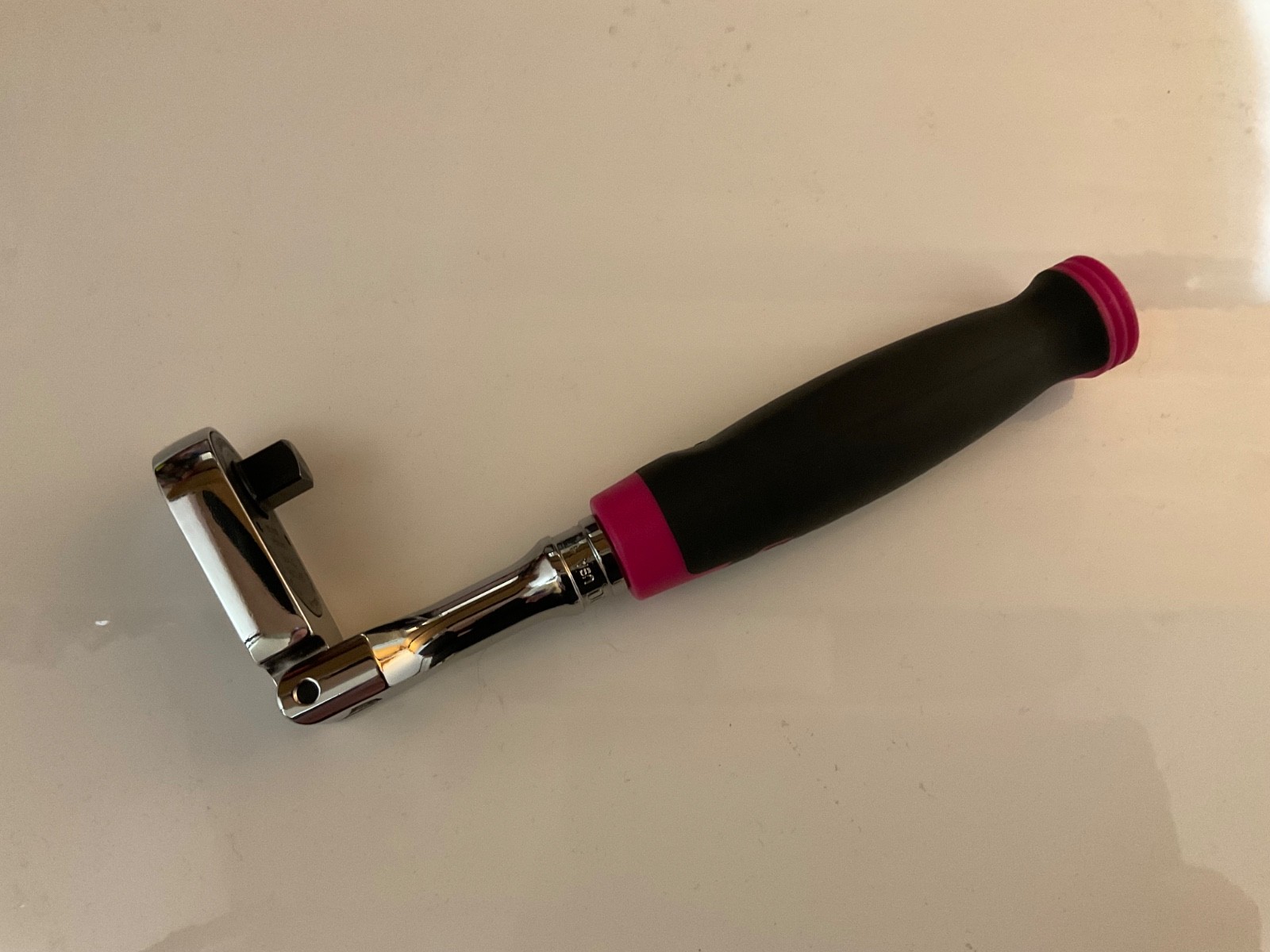 snap on pink ratchet fhf100 flex head ratchet 3/8 drive
