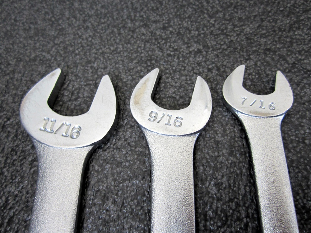 Vintage Craftsman 3pc SAE Tappet Wrench Set -V- Made in USA