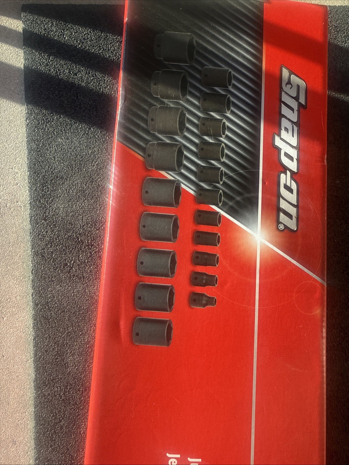 For Snap-on 20-pc 1/2″ Drive 6-pt SAE Flank Drive Shallow Impact Set 320IM NEW
