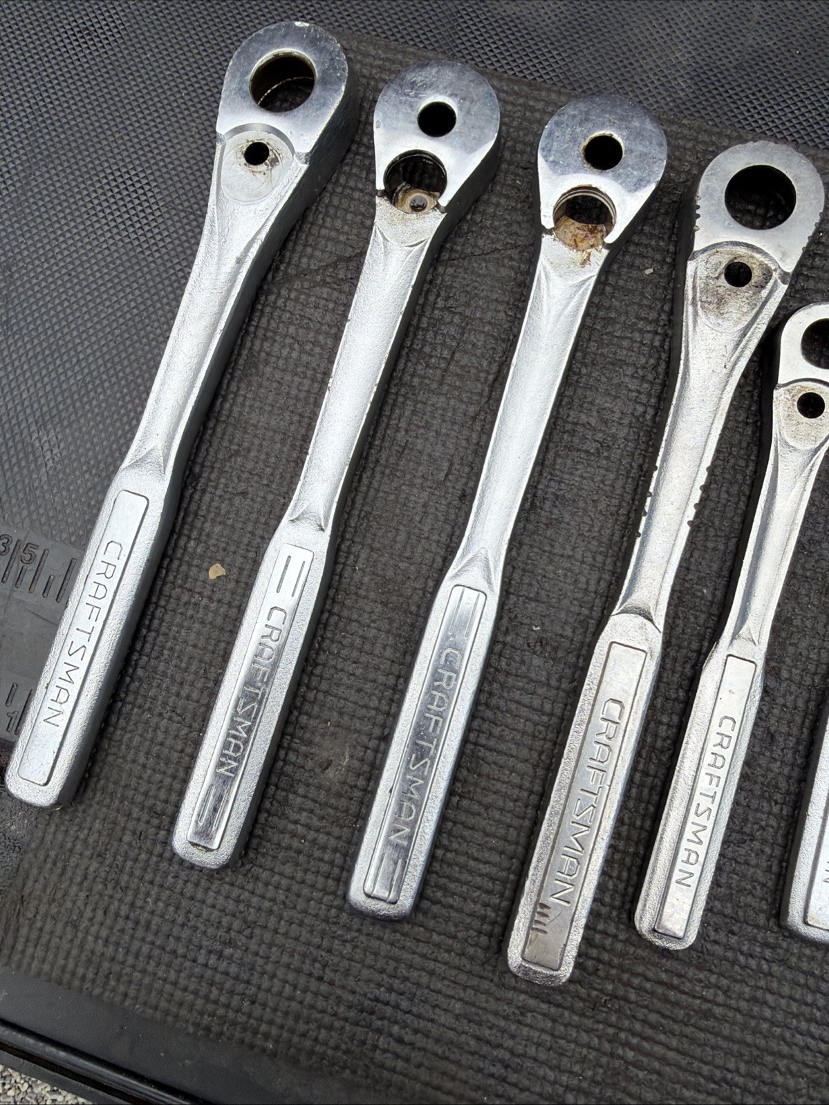 Sears Craftsman 11pc Ratchet Bodies ONLY NO GUTS 1/2,3/8” 1/4 Forgings Warranty