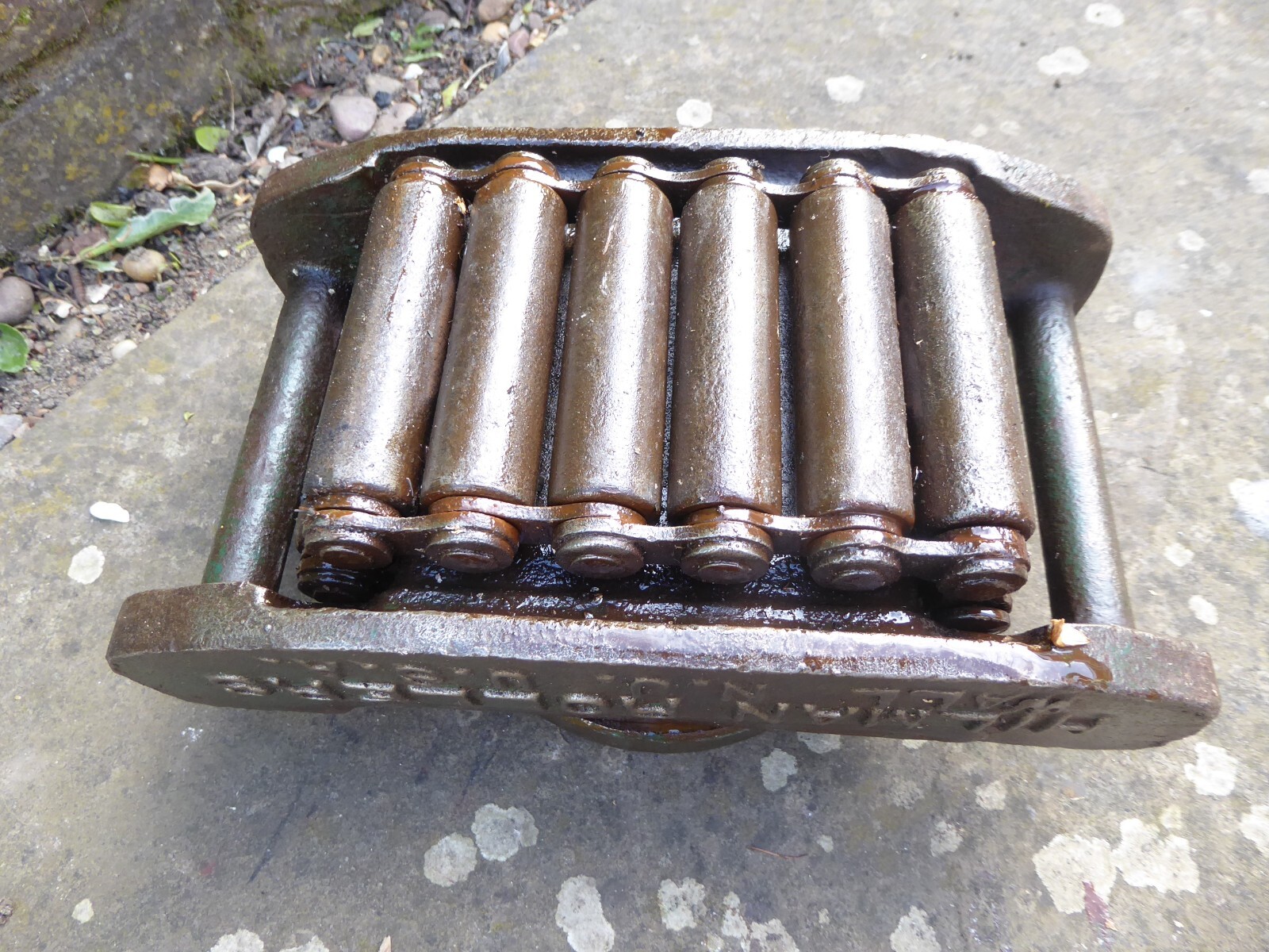 Vintage Hilman rollers USA. Heavy Duty Machinery mover movers. *Hillman.