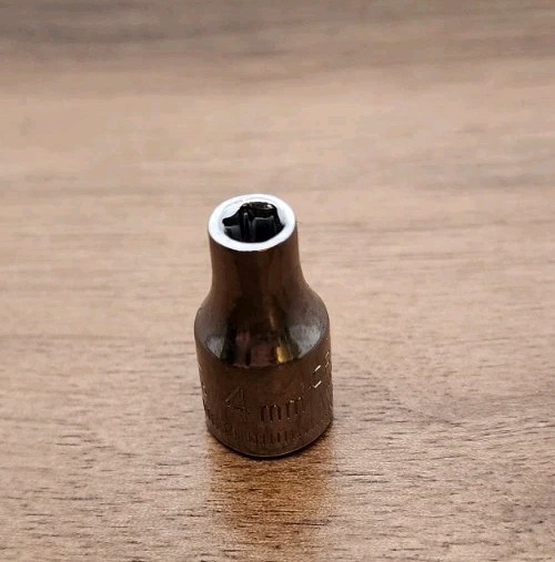 Craftsman 4mm Socket 6 Point 1/4″ Drive Inverted G1 43505