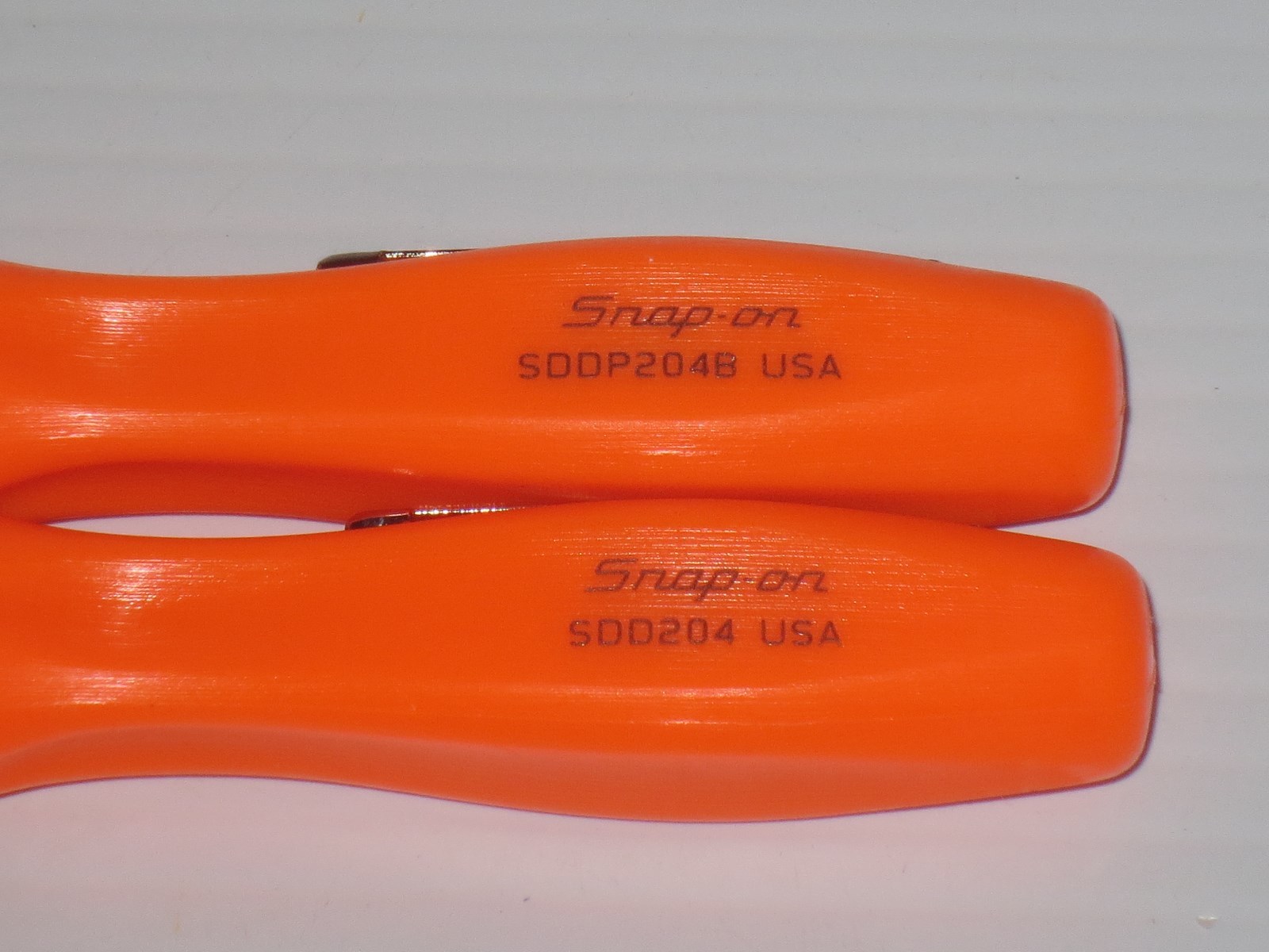 NEW Snap On Pocket Screwdrivers, SET, Orange, Mini Phillips & Flat Blade ~ NEW!