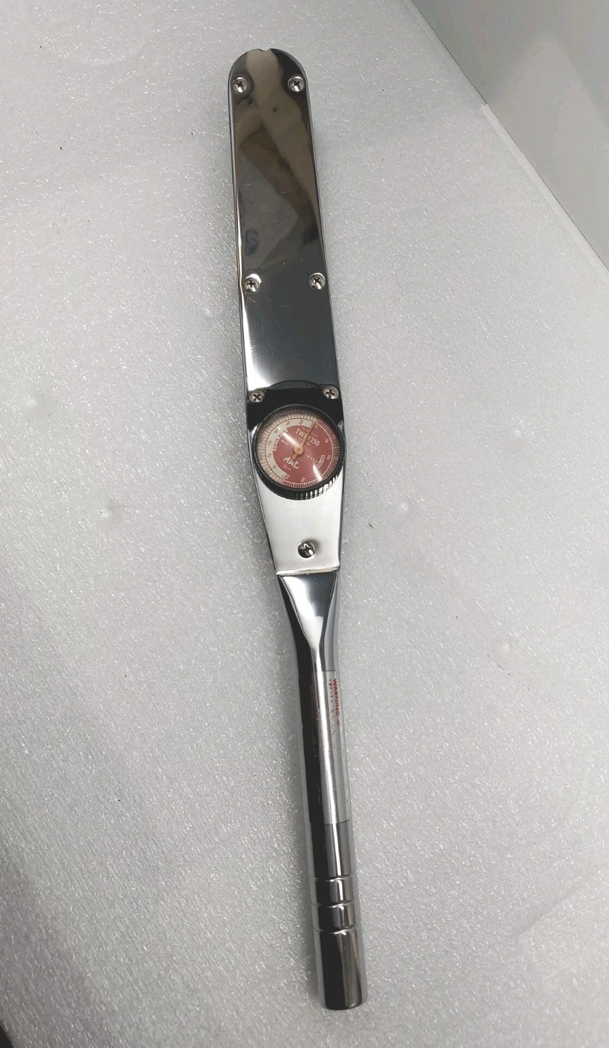 Vintage 1972 MAC Tools TWDF 250 Dial Torque Wrench – 250 Foot Pounds