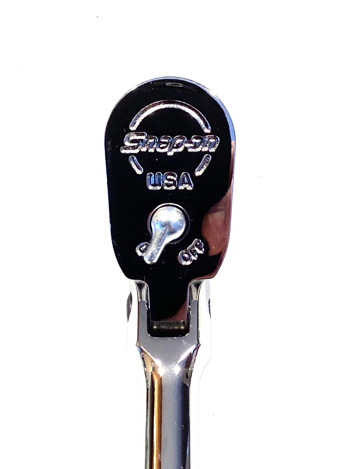 Snap On Tools NEW 1/4” Drive RED Hard Handle Flex Head Chrome Ratchet THLFD72
