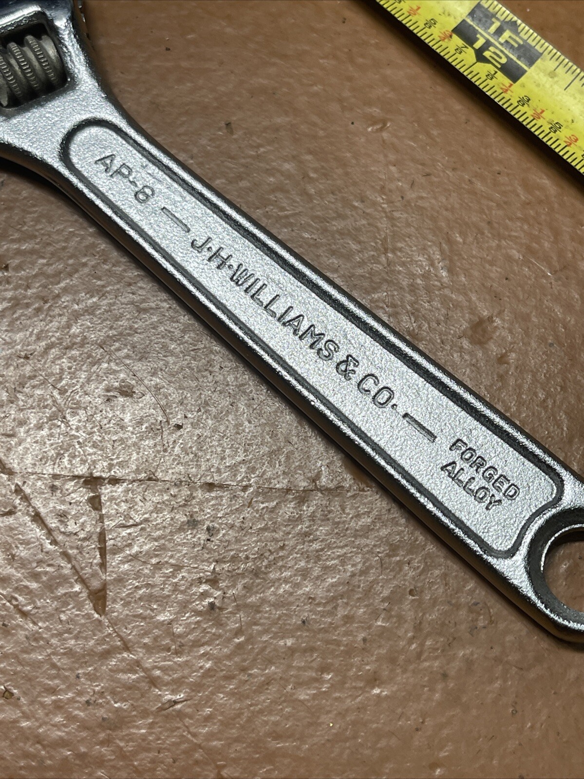 NOS JH Williams USA 6 In Adjustable Crescent Wrench Superjustable – 6″