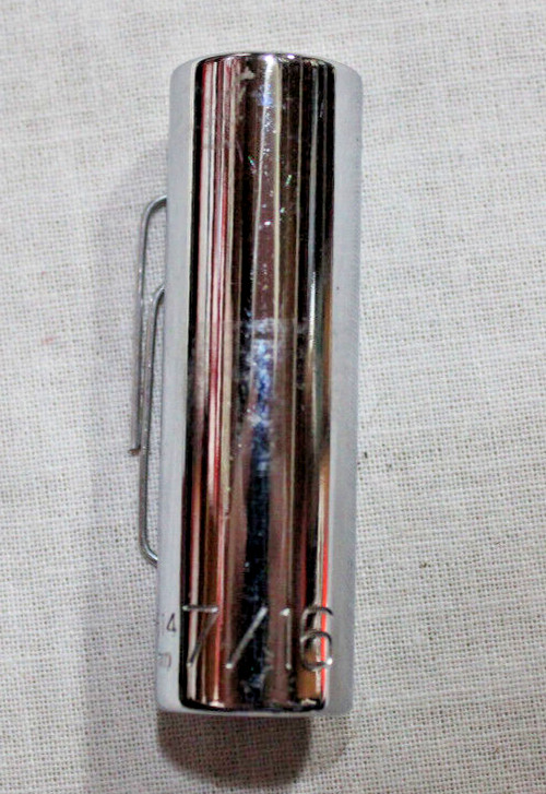 WRIGHT 7/16in. 12 POINT 1/4in. DRIVE DEEP SOCKET NEW