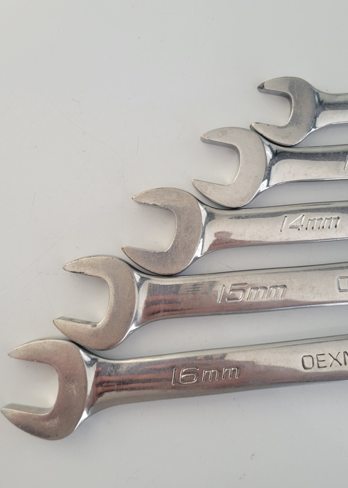 Set Of 5 Snap-On Tools OEXM160B 12pt. 11mm, 13mm-16mm Wrench