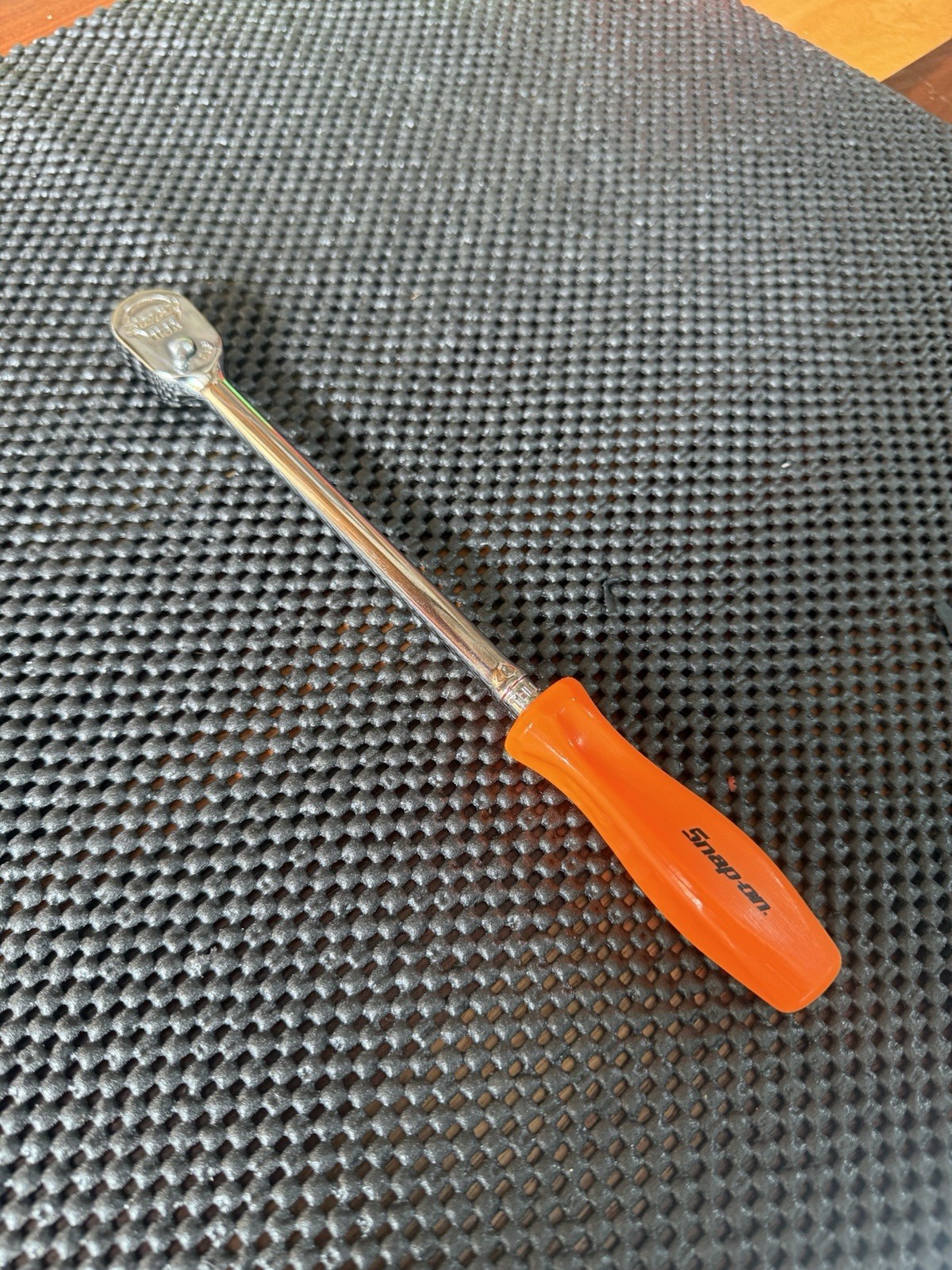 1/4″ Drive Dual 80 Technology Extra-Long Handle Ratchet THLL72- Orange Handle