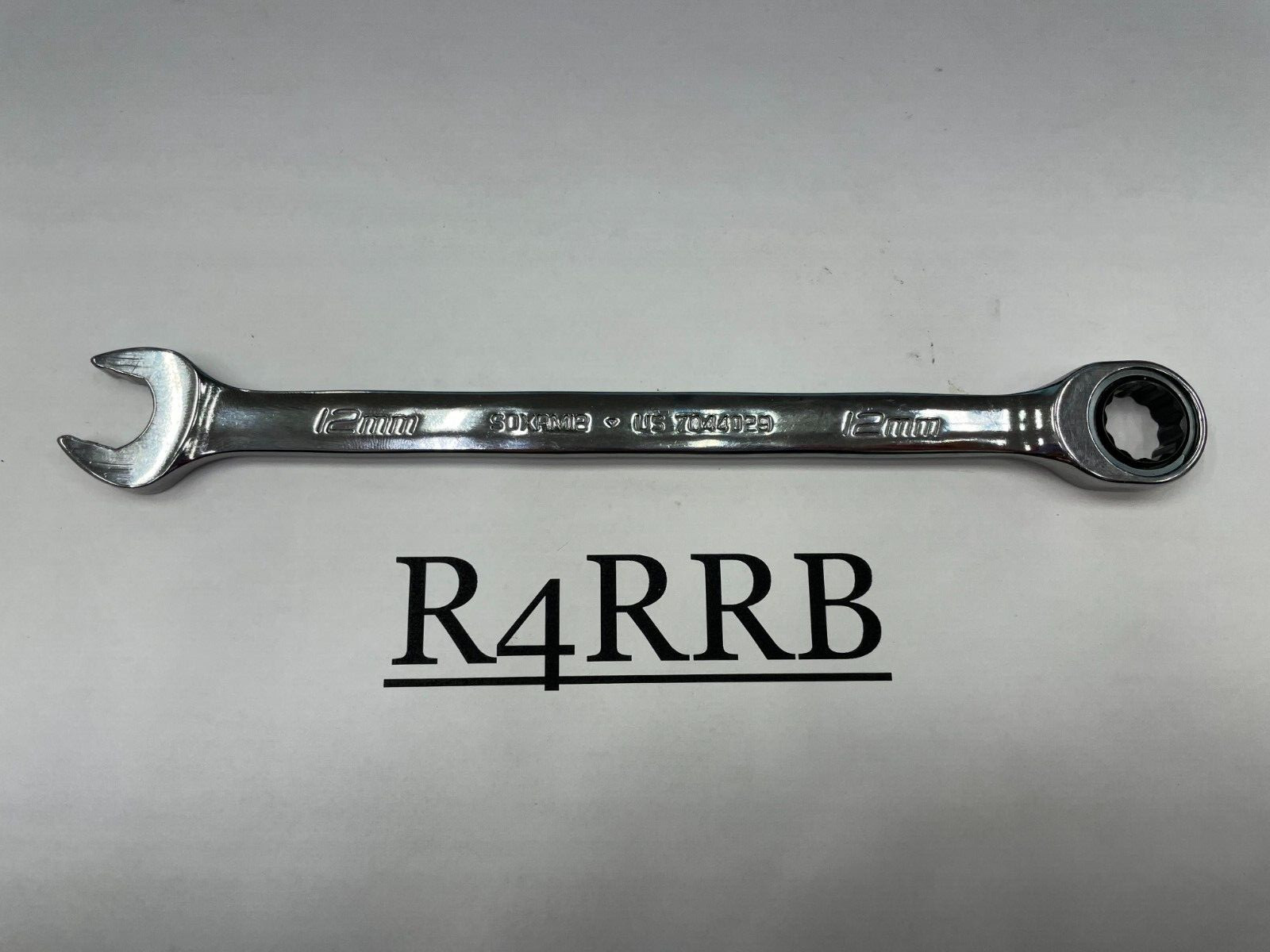 Snap-on Tools NEW 12mm Metric 0° Non-Reversing Ratcheting Combo Wrench SOXRM12