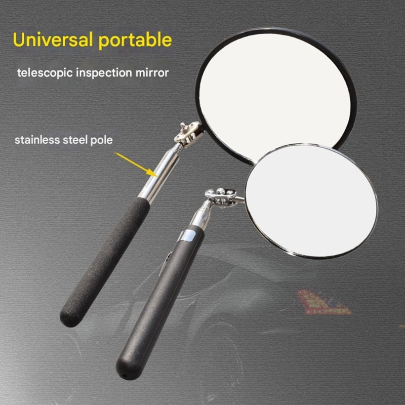 Extendable Auto Bottom Check Tool Car Underbody Inspection Mirror Mechanics Tool