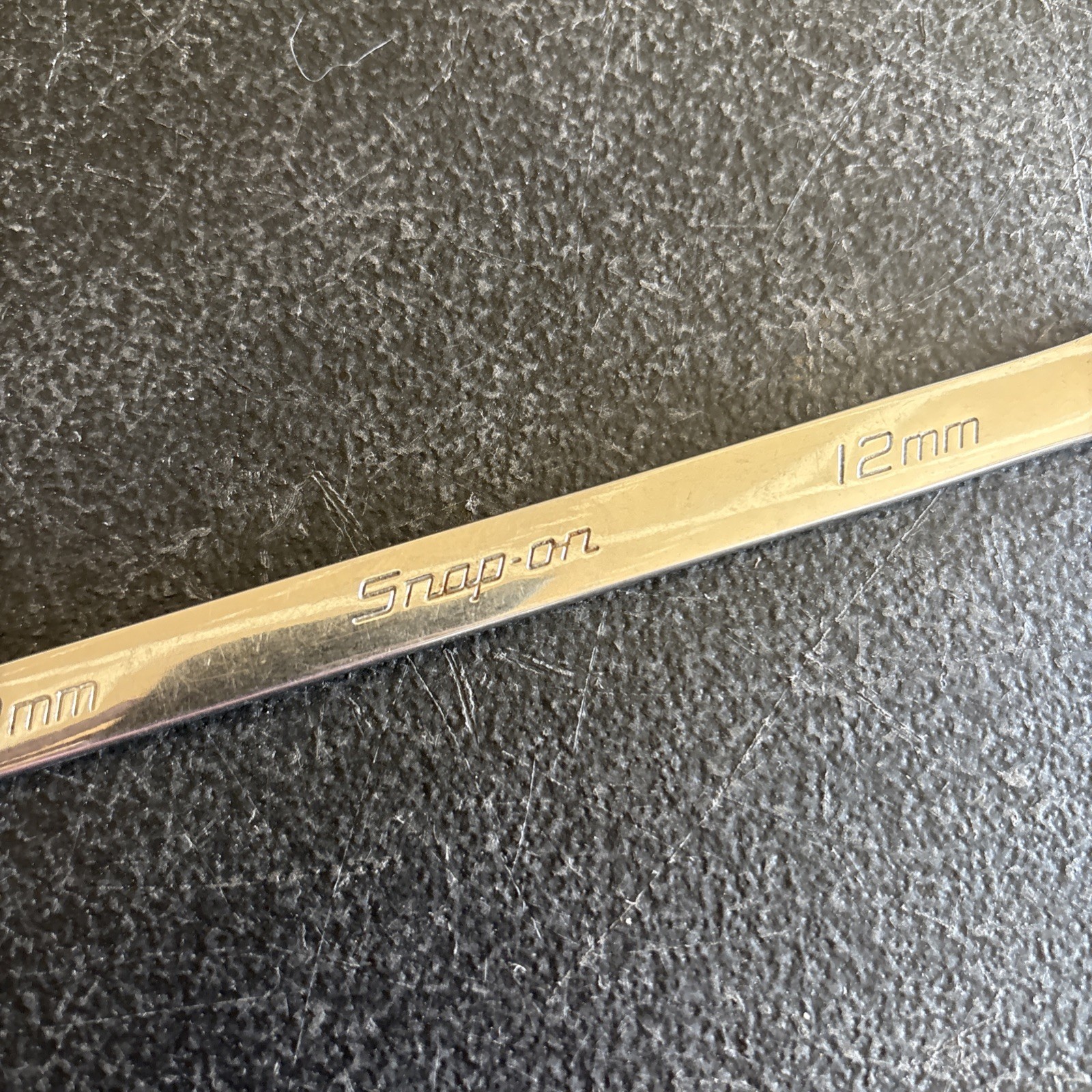 Snap On 12MM 12PT Metric Chrome Combination Wrench USA OEXM120B