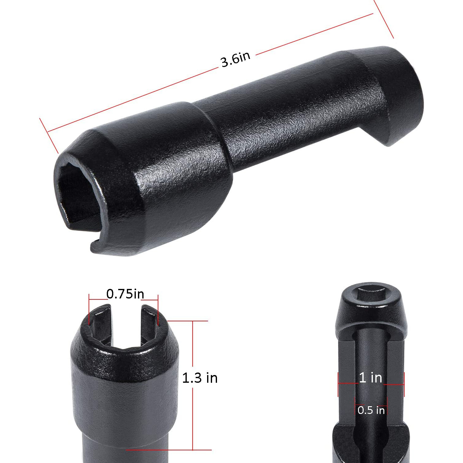 17mm 12 point Fuel Injector Socket Kits Sl11400 Fits for Ford Power Stroke 6.7L