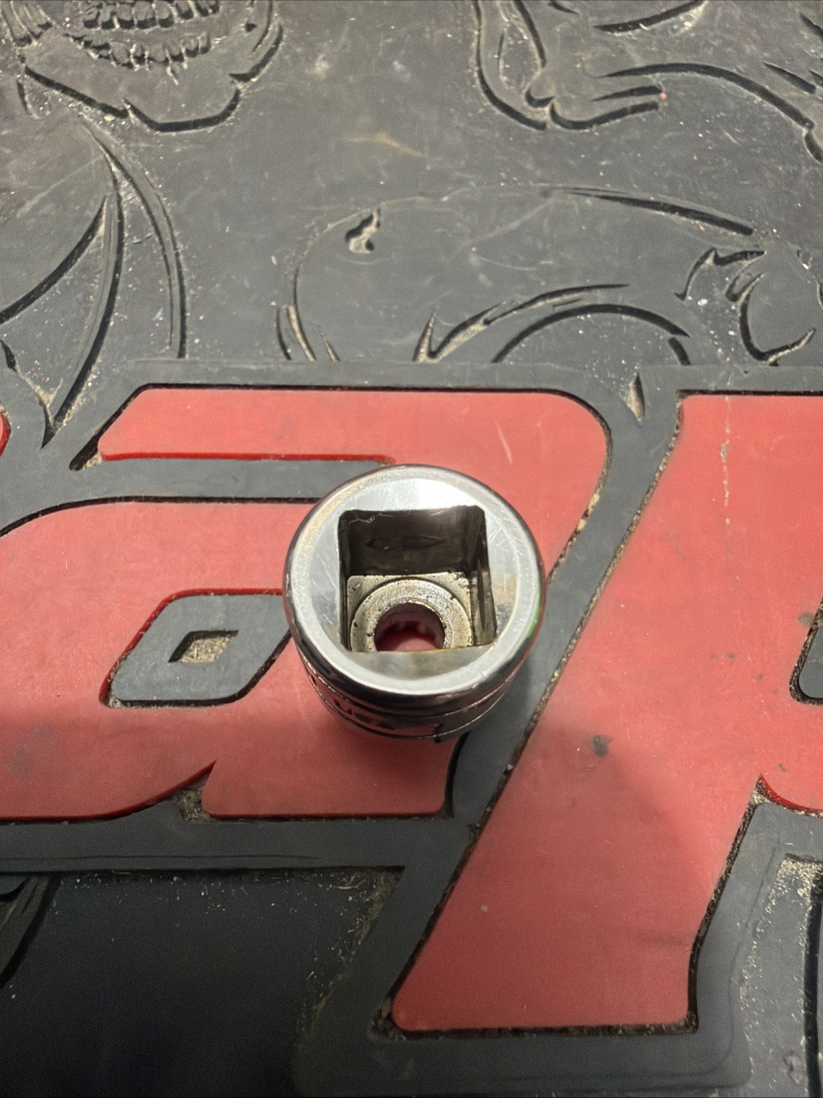 Snap on 1/4″ Shallow Socket 3/8″ Drive 12 Point F081 USA