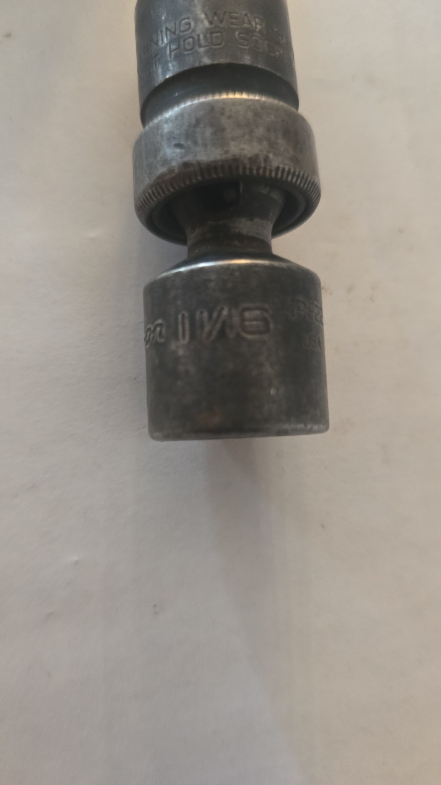 Snap On 3/8″ Drive 11/16″ 6PT SAE Impact Universal Swivel Socket IPF22B
