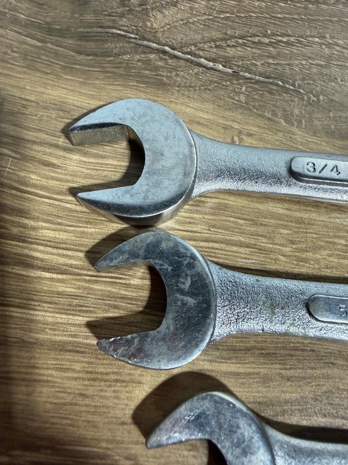 KMart Open End Dual Wrenches Set Of 6 Chrome Vanadium Collectible 1/4” – 7/8”