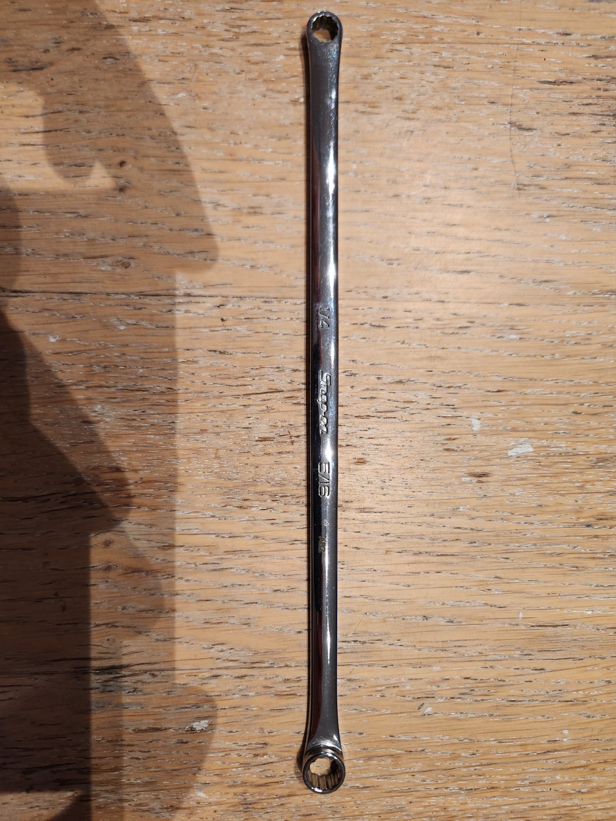 1 Pc. Snap-on XDHF810 High-Performance 0° Offset Box Wrench 1/4” x 5/16” 12 Pt.