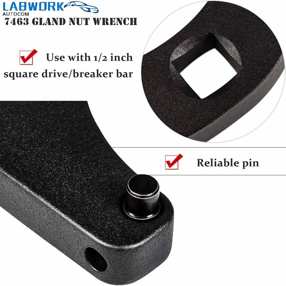 Adjustable Gland Nut Wrench Small Pin Spanner Tools for Hydraulic Cylinders#7463