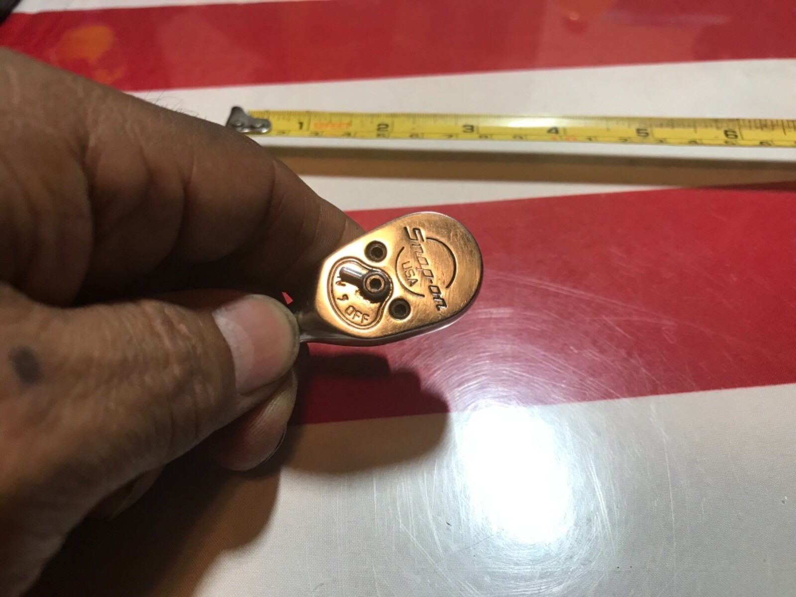 Snap on ratchet 1/4” dr. 6 1/2” long TML830 CCCC