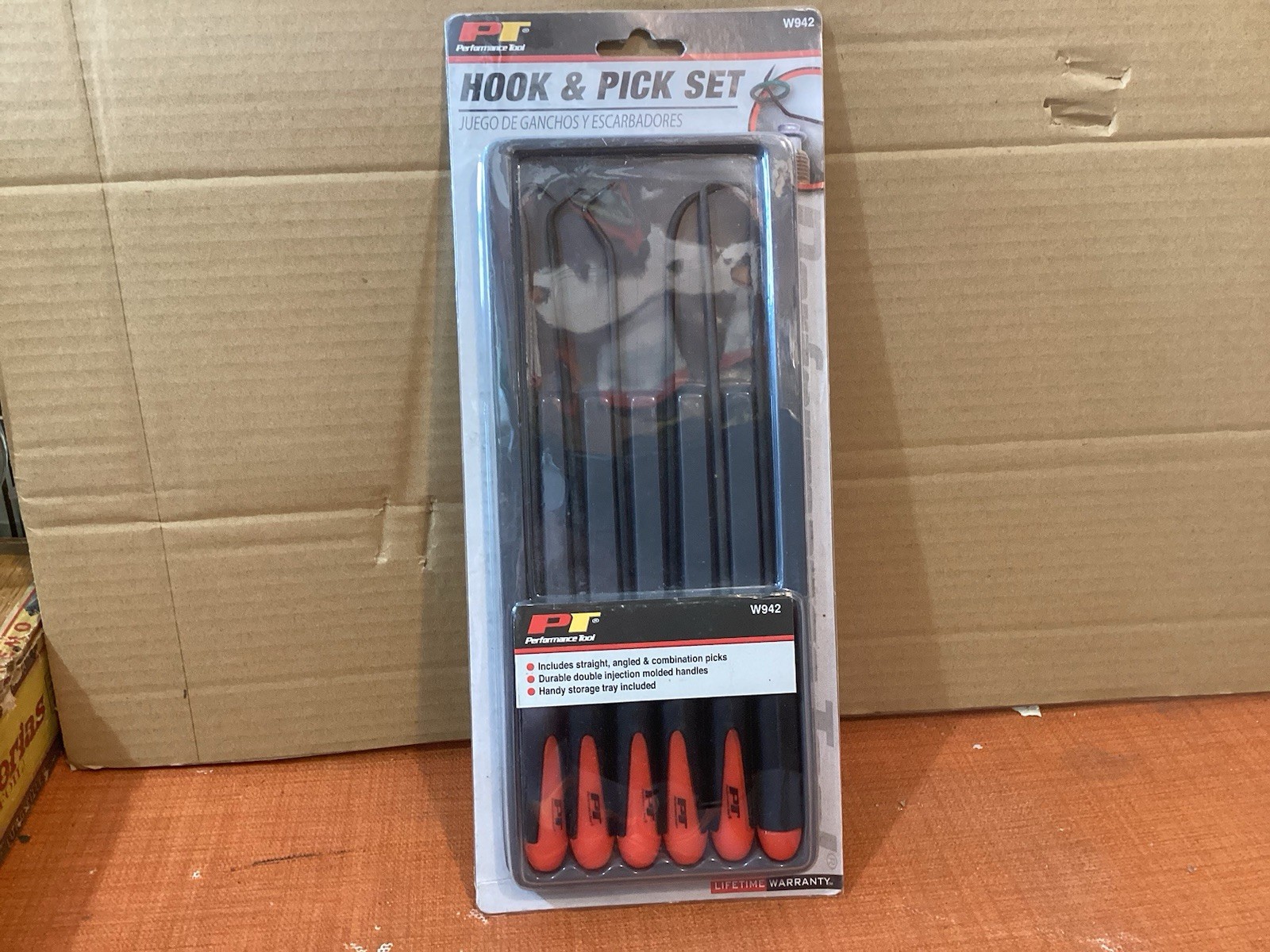 PT Hook & Pick Set Of 6 W942 Part No. Sealed
