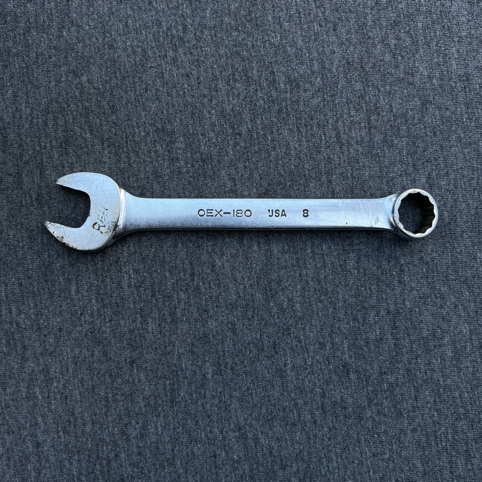 Snap-On Tools 9/16″ OEX180 12pt. Short Handle Combination Wrench USA