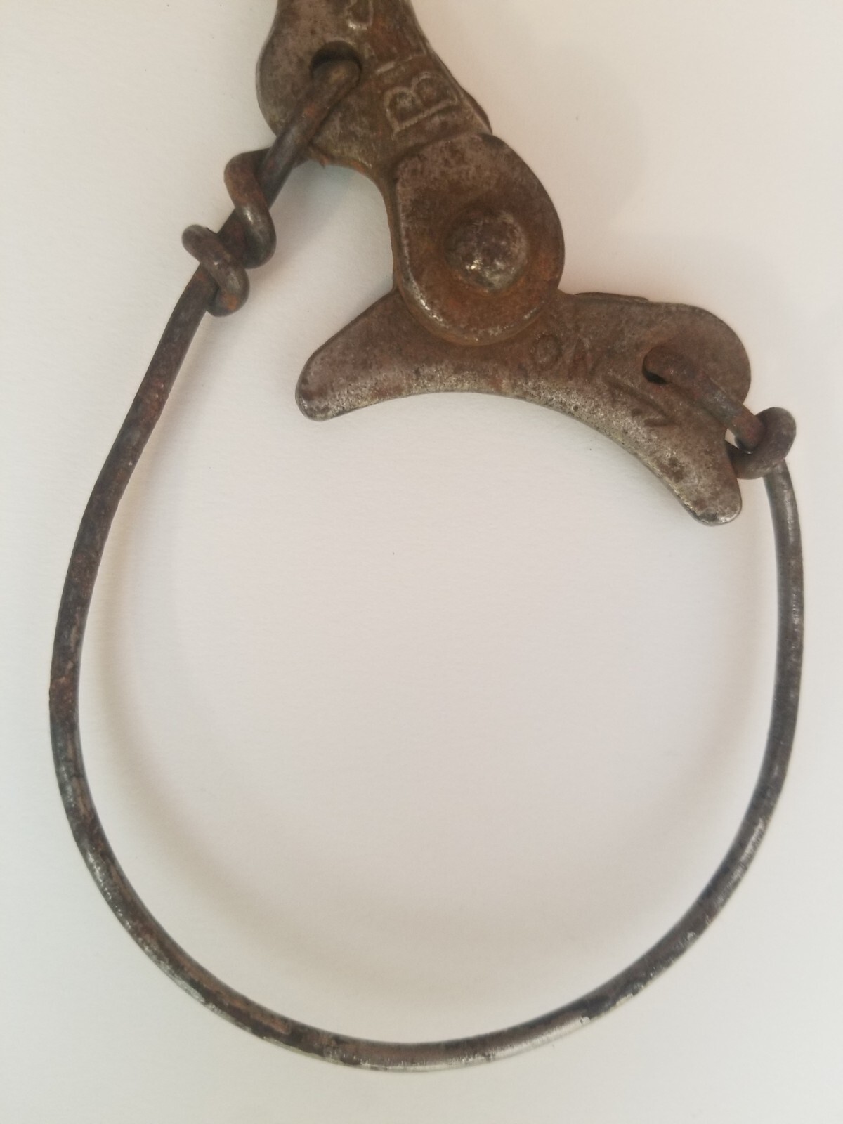 Vintage Primitive Oil Filter Wrench Lancaster PA Best S Co Garage Shop Good Cond