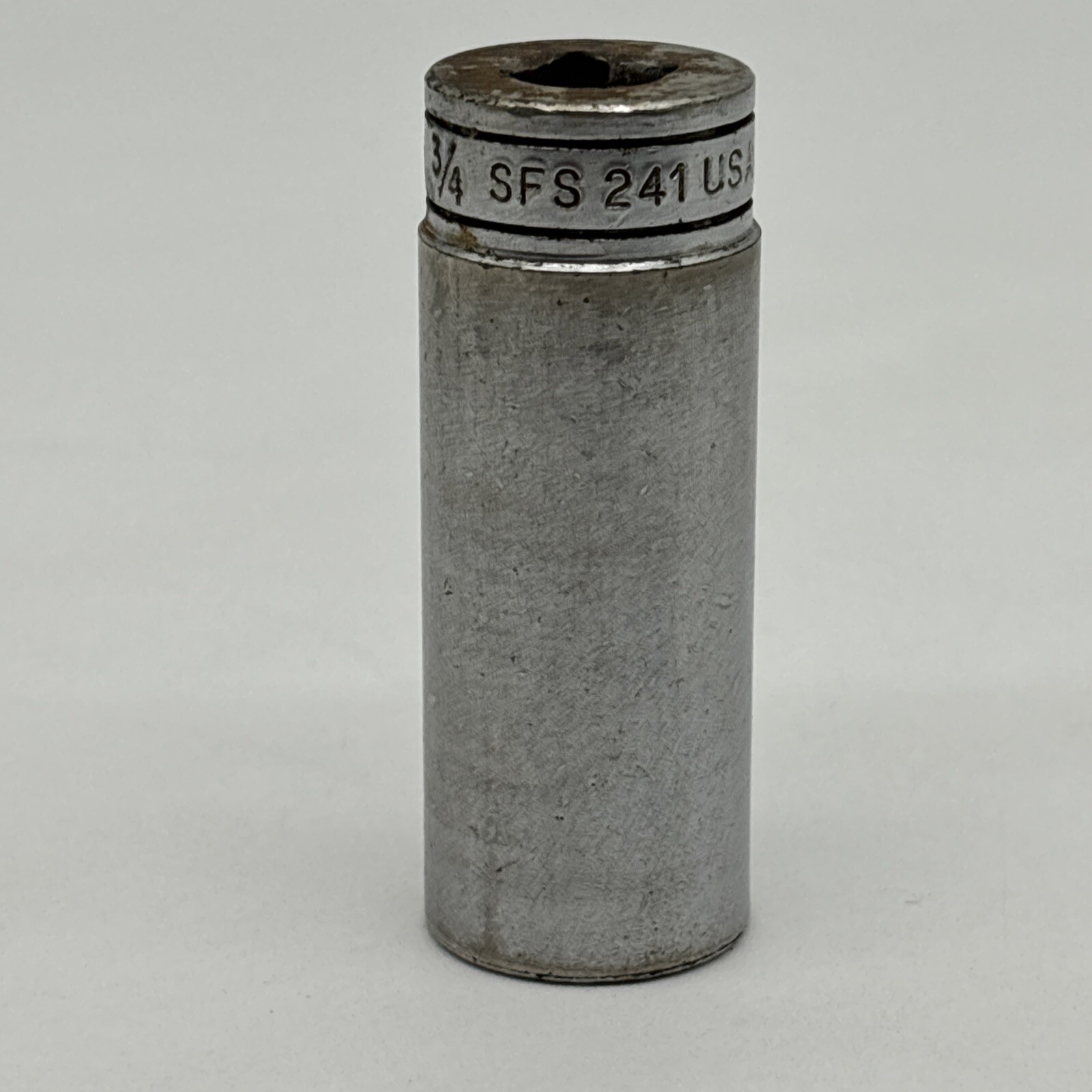 Snap-On Tools 3/4″ SAE Deep Well Socket 3/8″ Drive 6 Point SFS241 USA