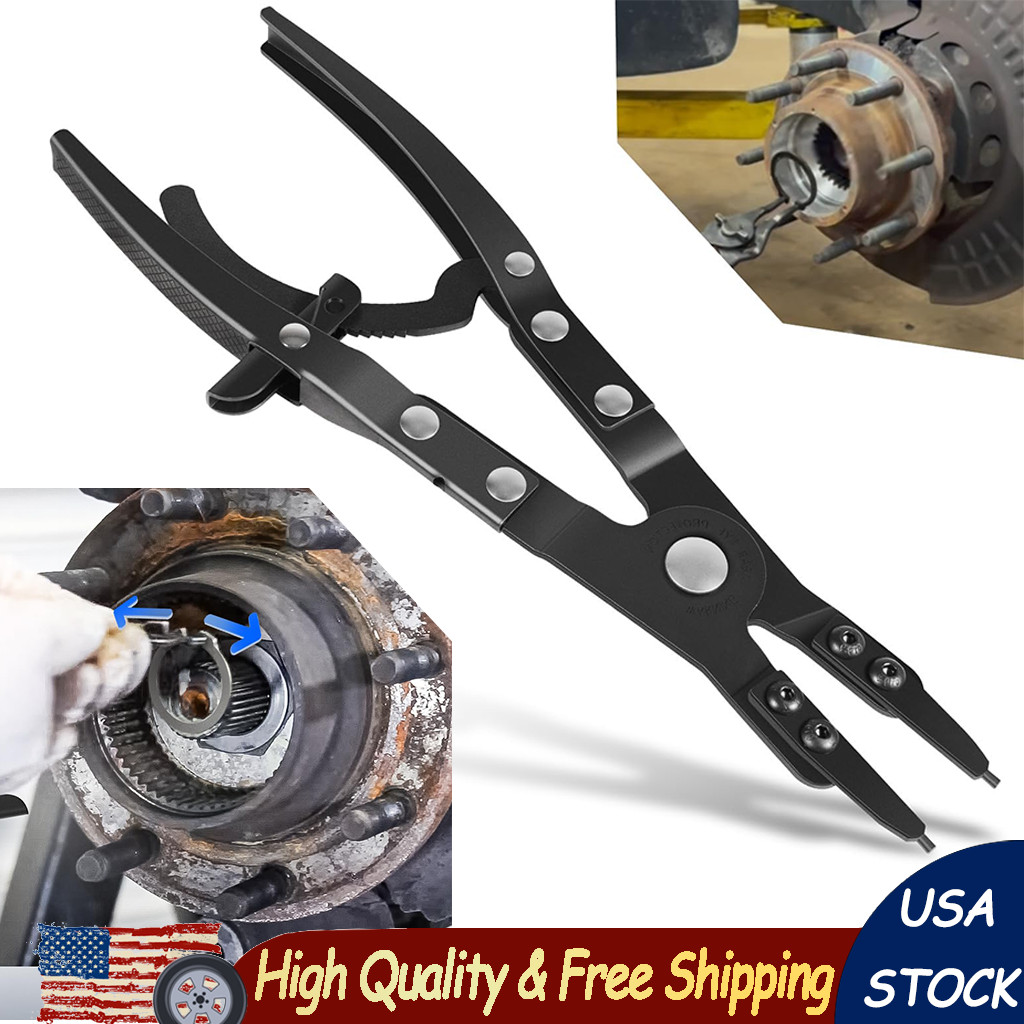 Spindle Snap Ring Pliers 38700 for Ford Super Duty Pickups 2-1/2″ inside hub dia