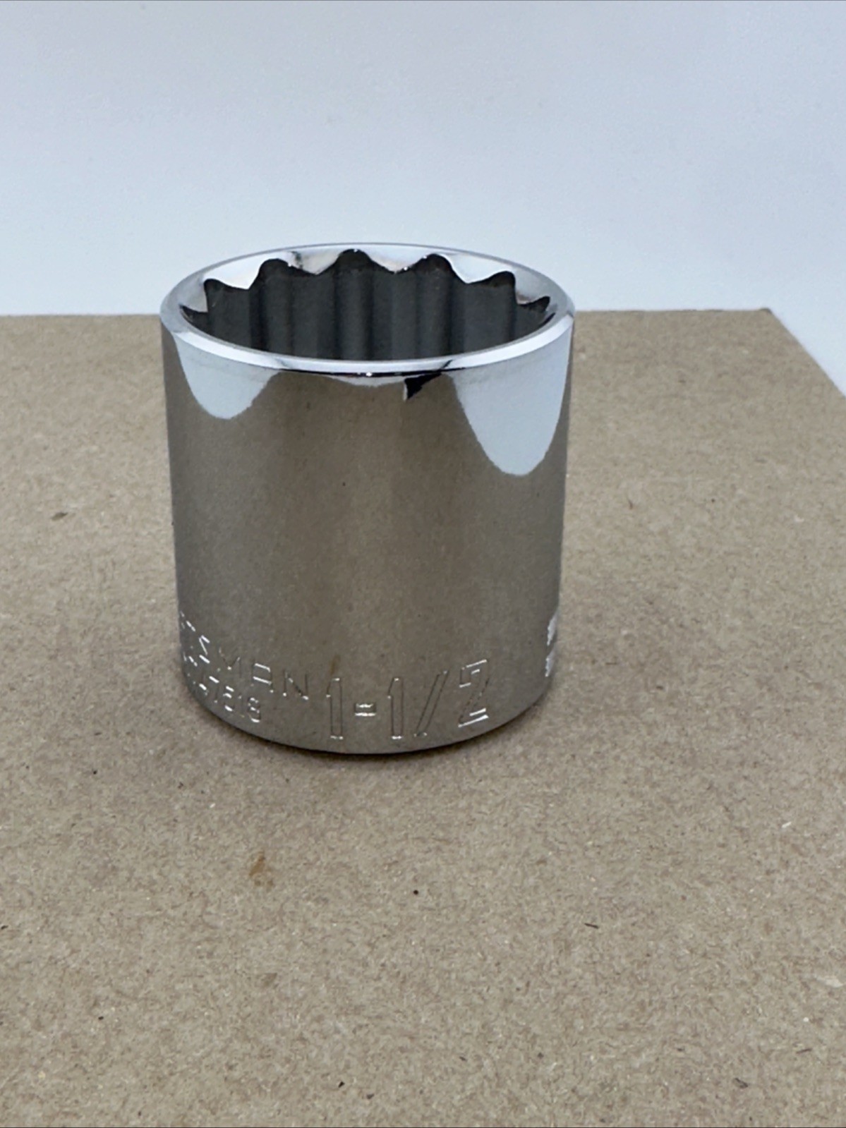Craftsman 1-1/2 in. X 1/2 in. drive SAE 12 Point Standard Socket. 501