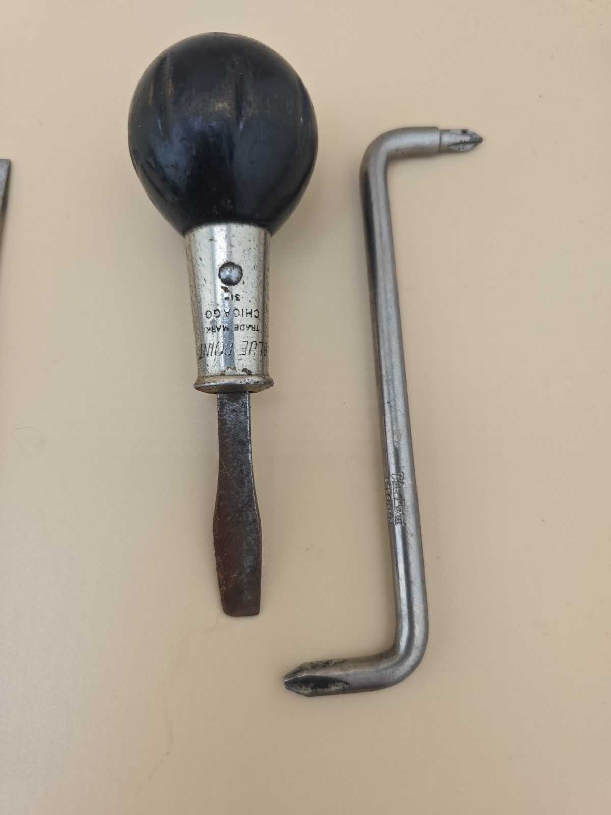 Lot Of 20 Vintage Snap Screwdrivers Black Handle Phillips Flat Stubby