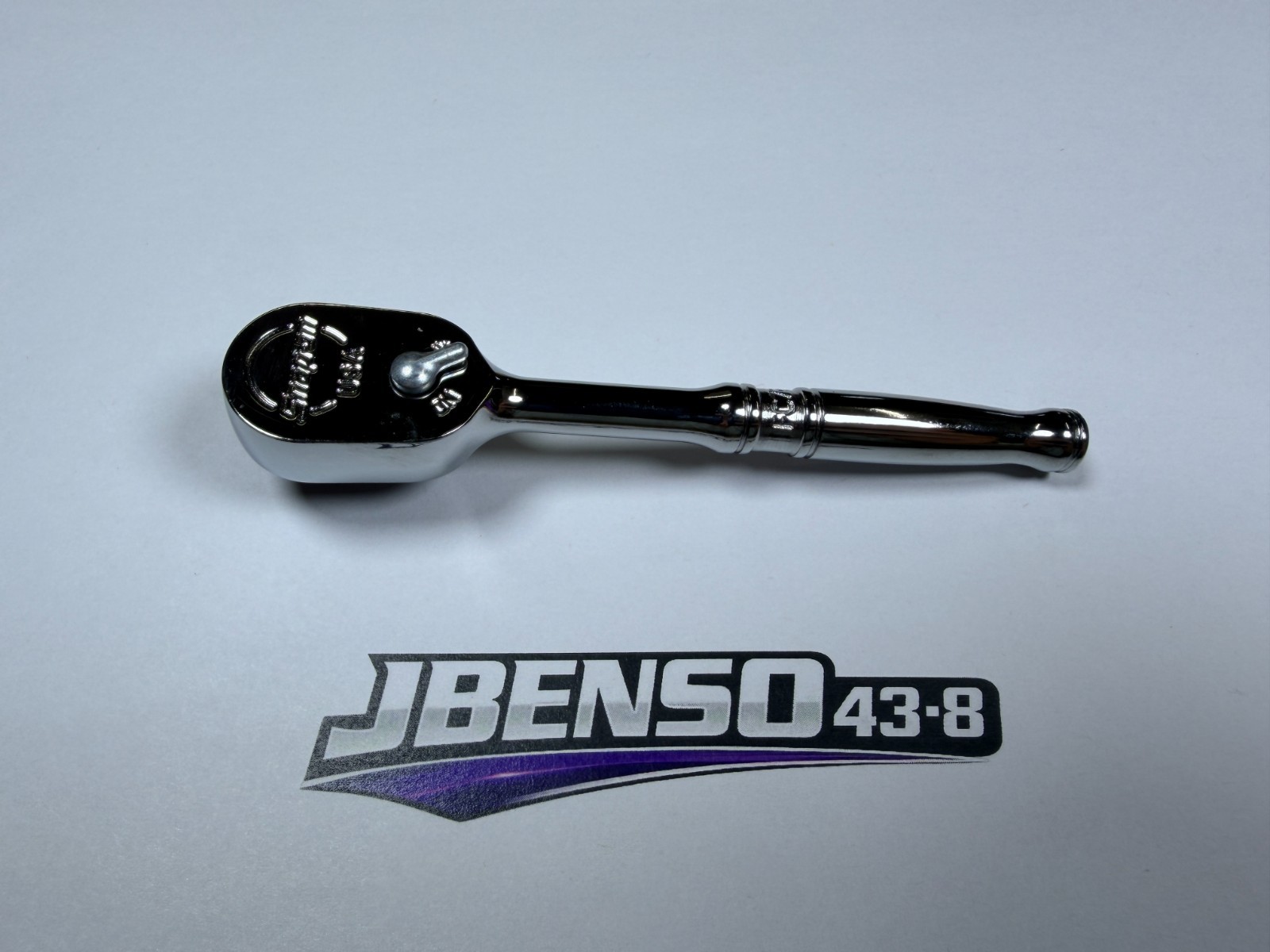 Snap-on Tools USA NEW 3/8″ Drive Compact Chrome Fixed Head Ratchet FC72