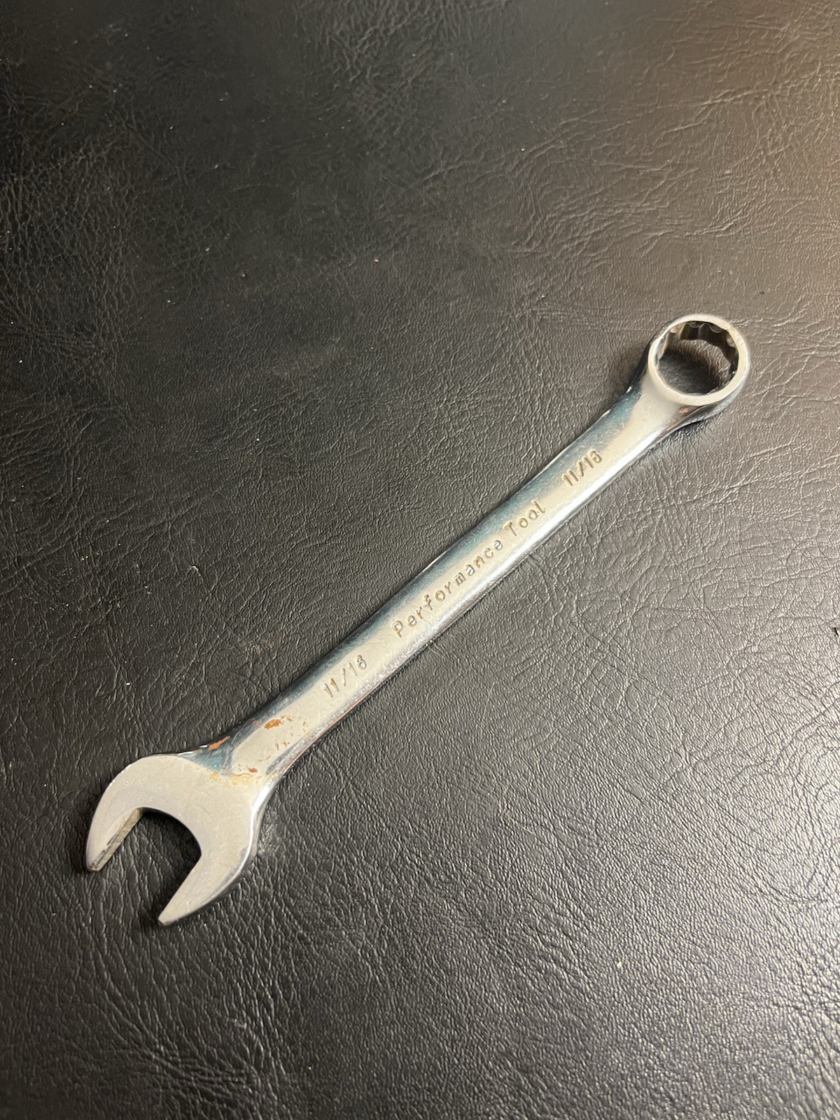 Performance Tool 11/16 Inch 12 Point Combination Wrench SAE