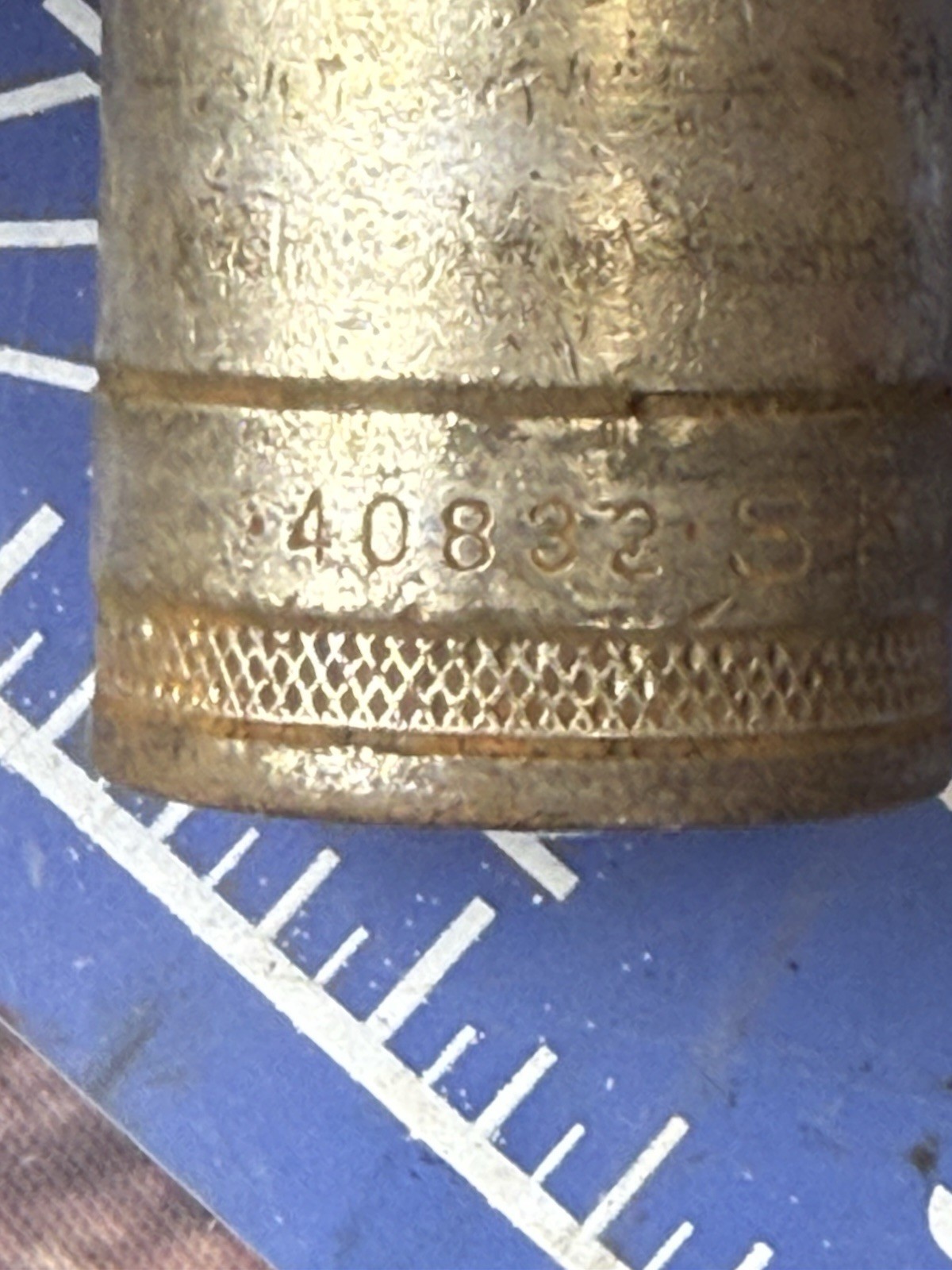 Vintage SK 40832 1/2in Drive 1” Deep Socket USA