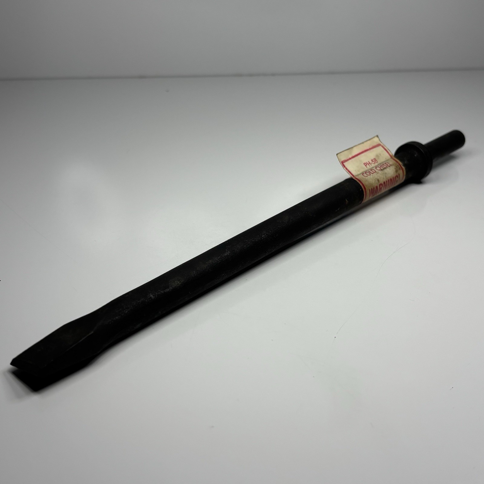 MINT Snap On Tools PH58 Air Hammer Flat Cold Chisel 5/8 X 10” Long USA VTG 1991