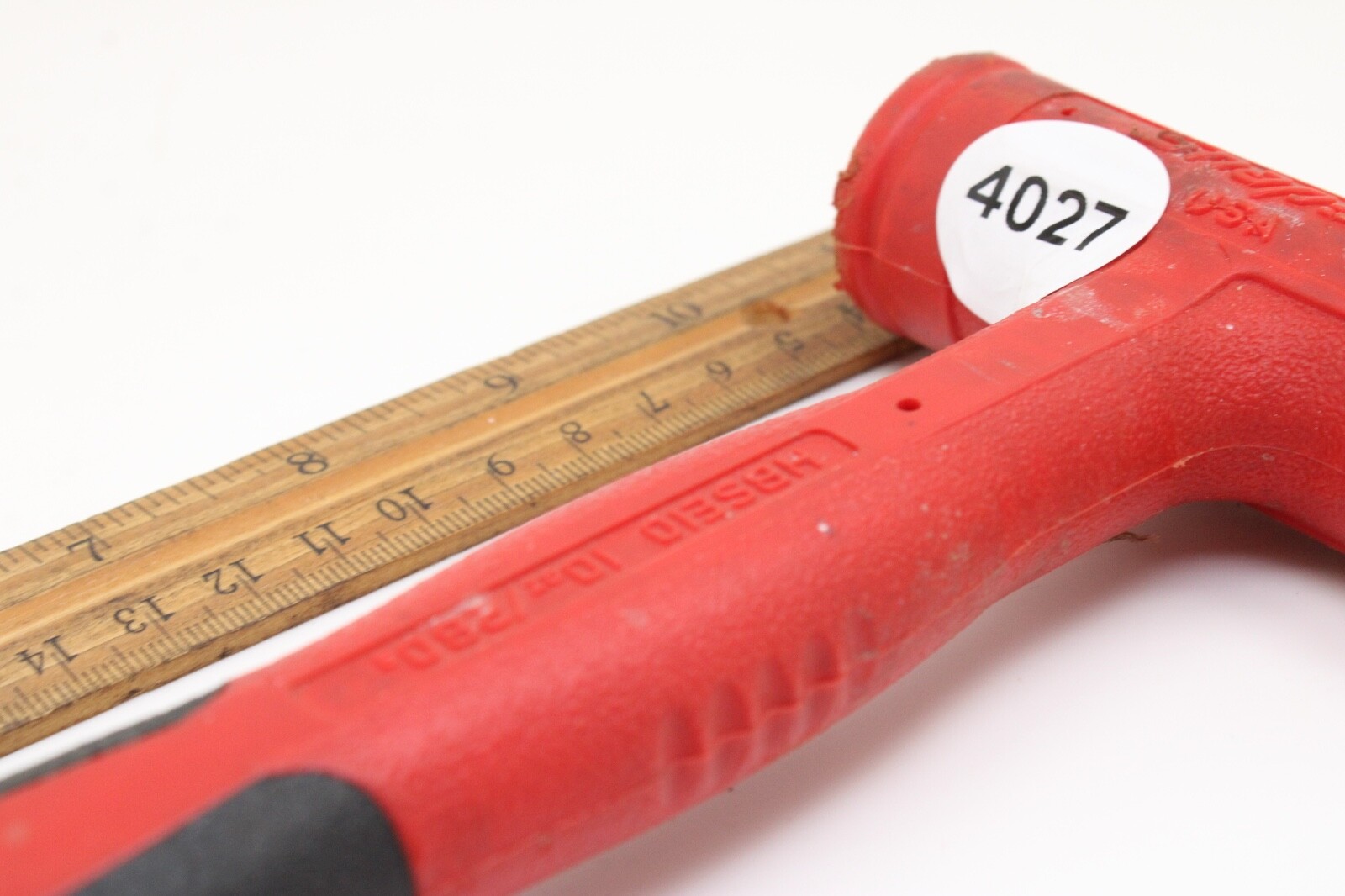 Snap-on HBSE10 10oz/550g 10″ RED Handle Soft Grip Soft Face Dead Blow Hammer USA