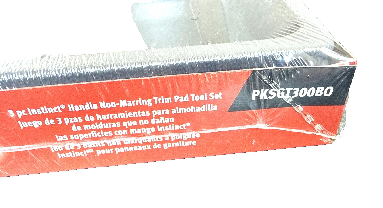 Snap on ORANGE 3 Piece Non-Marring Trim Pad Tool Set PKSGT300BO New Sealed