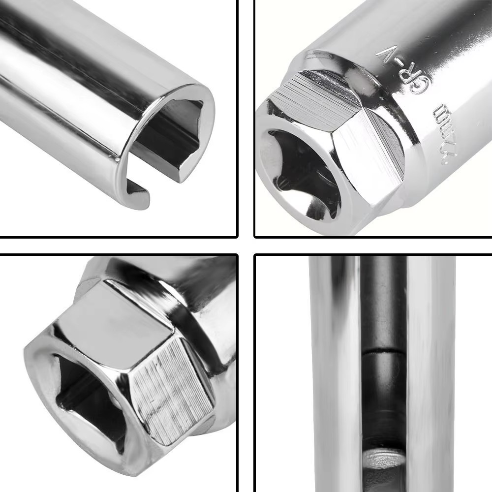 7/8» 22mm O2 Oxygen Sensor Socket Wrench 1/2″ Driver Offset Remover Socket Tool